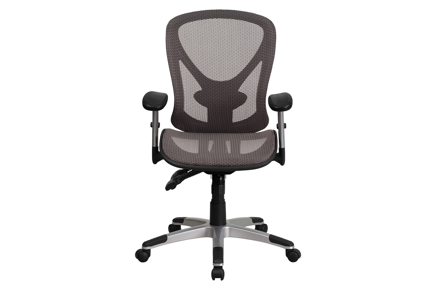 BLNK - Sam Mid-Back Mesh Multifunction Executive Swivel Ergonomic Office Chair with Adjustable Arms