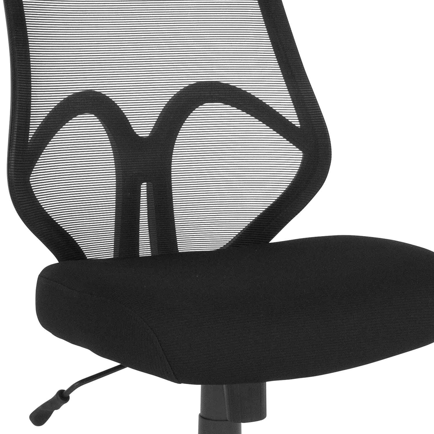 BLNK Salerno Series High-Back Black Mesh Office Chair - Black