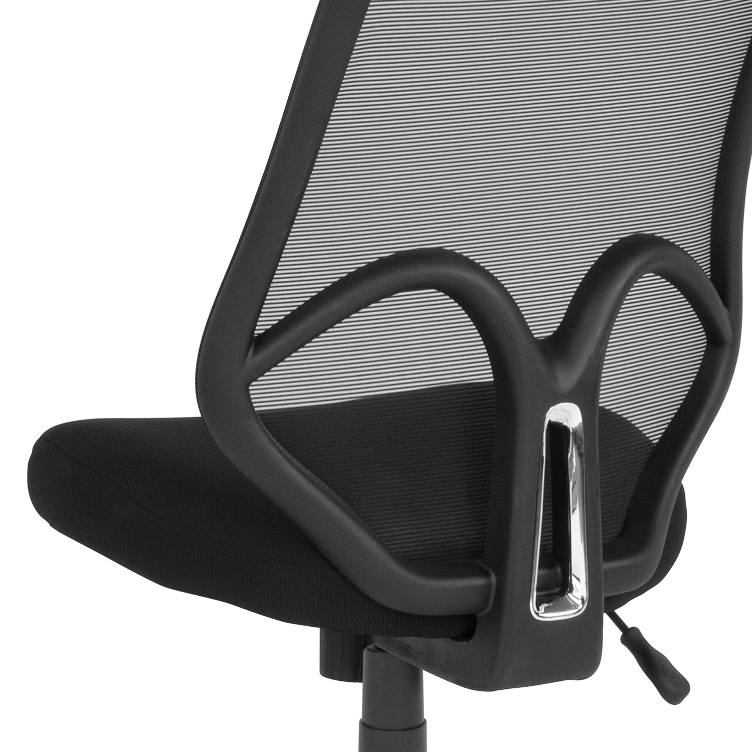 BLNK Salerno Series High-Back Black Mesh Office Chair - Black