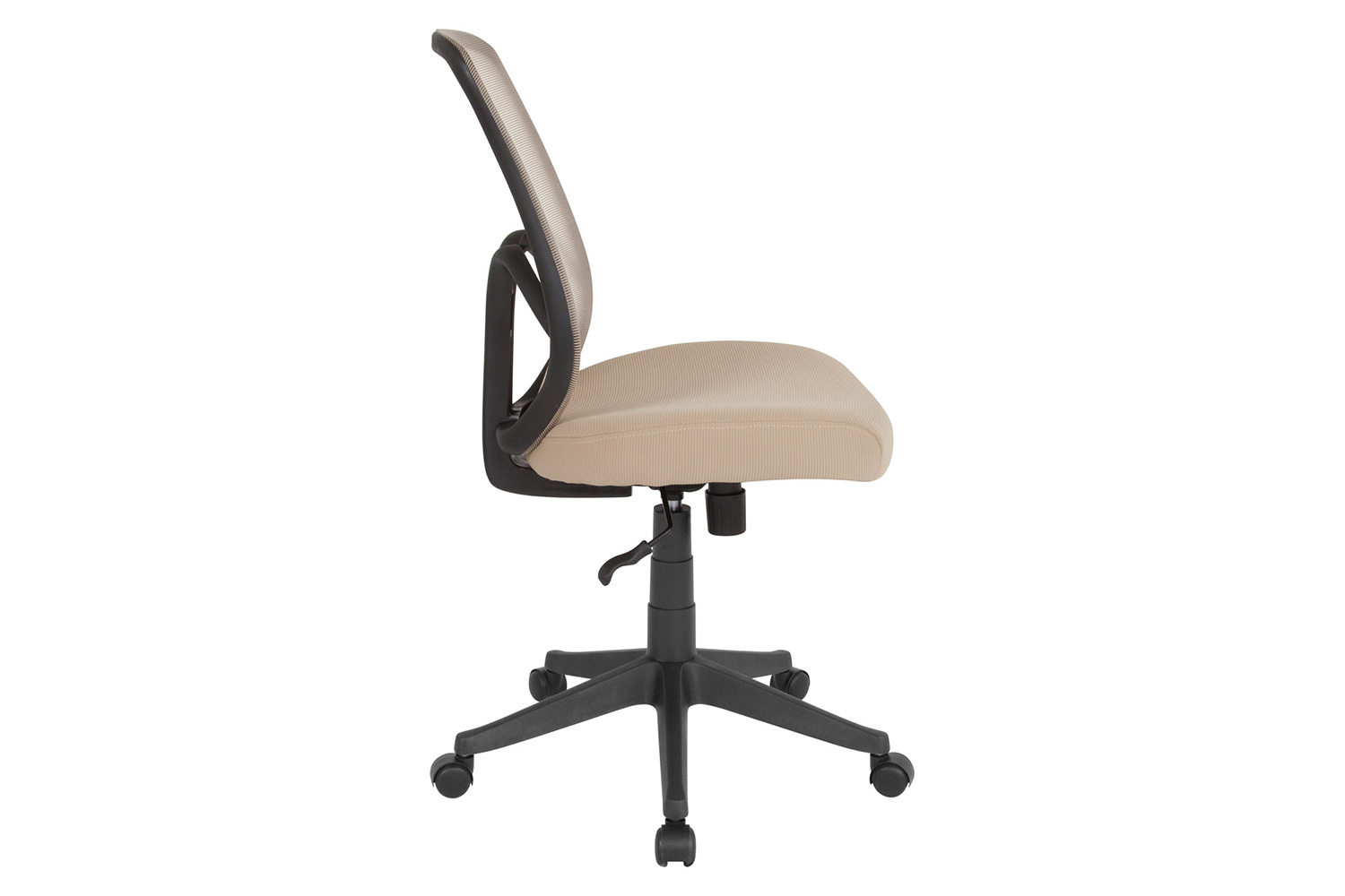 BLNK Salerno Series High-Back Black Mesh Office Chair - Light Brown