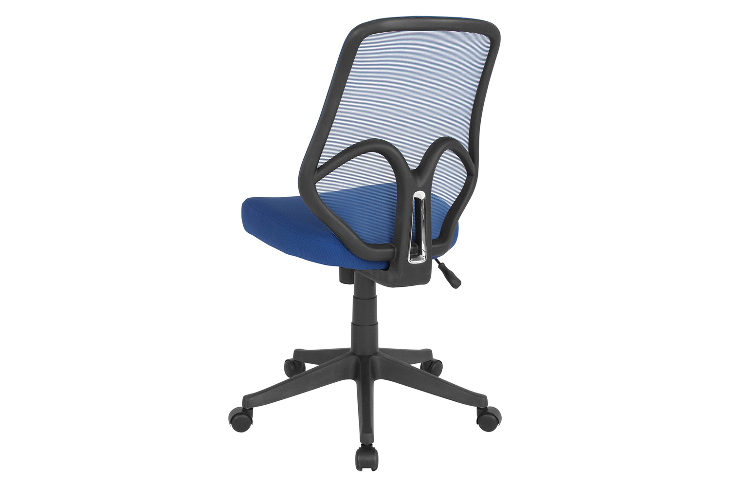 BLNK Salerno Series High-Back Black Mesh Office Chair - Navy