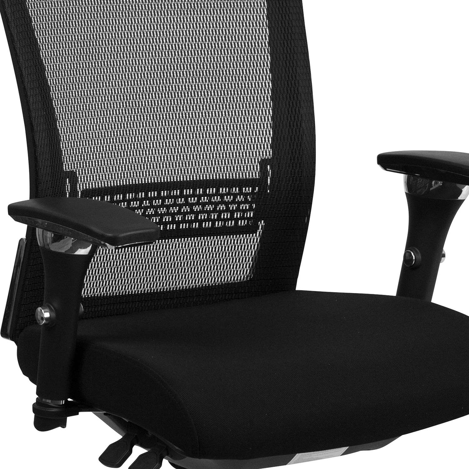 BLNK HERCULES Series Mesh Multifunction Ergonomic Office Chair with Seat Slider - Short