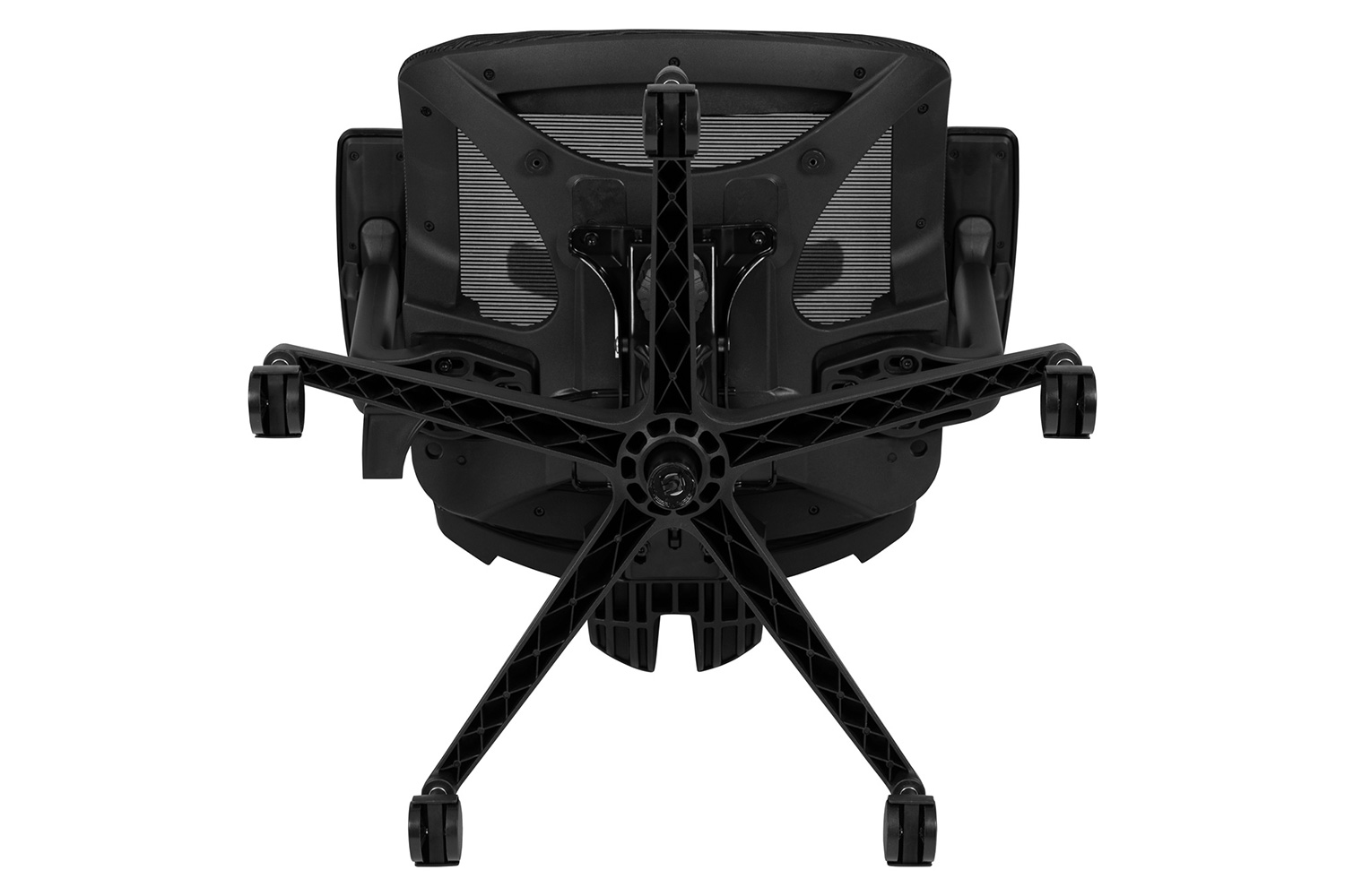 BLNK - Ergonomic Mesh Office Chair with Synchro-Tilt, Pivot Adjustable Headrest, Lumbar Support, Coat Hanger and Adjustable Arms