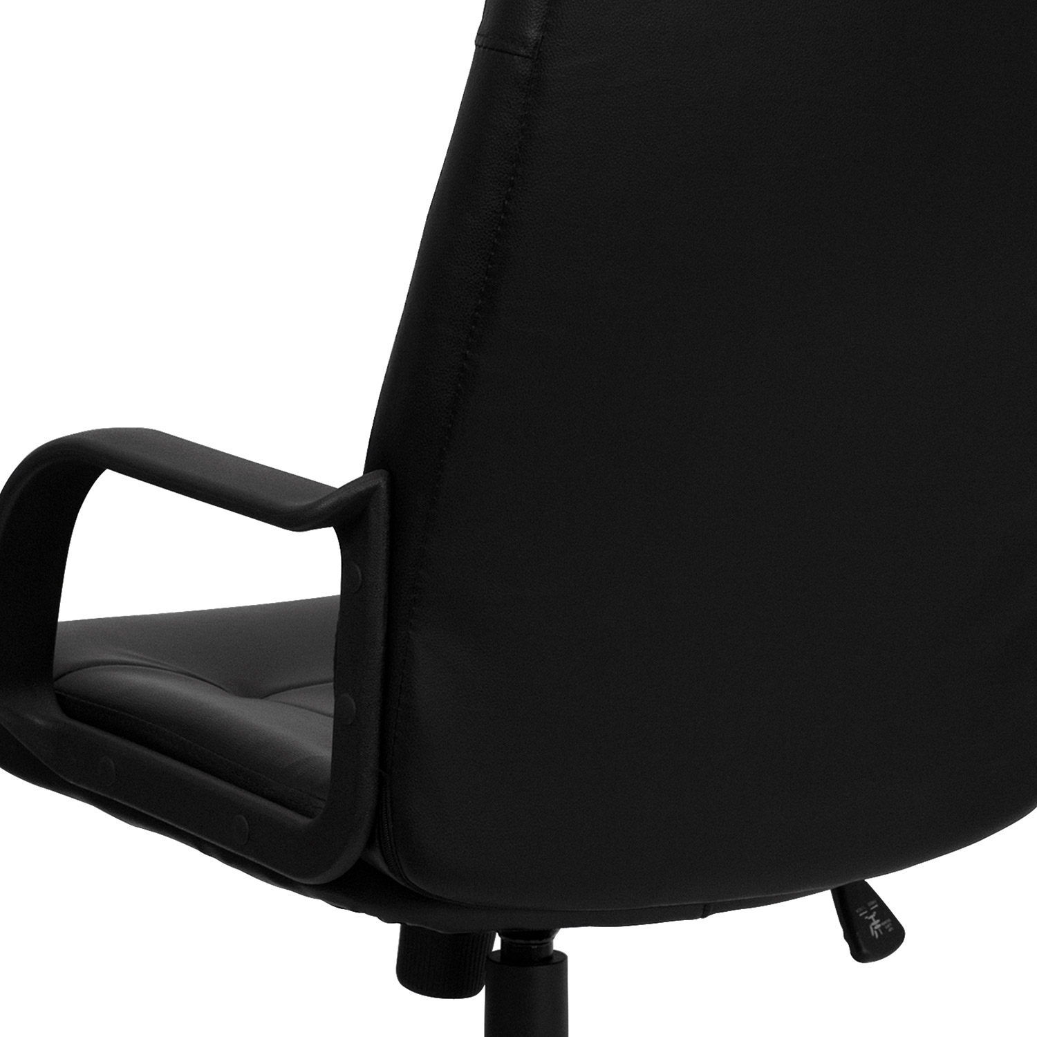 BLNK - Holly Glove Vinyl High-Back Executive Swivel Office Chair with Arms