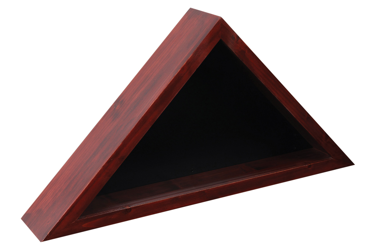 BLNK Sheehan Solid Wood Memorial Flag Display Case - Mahogany