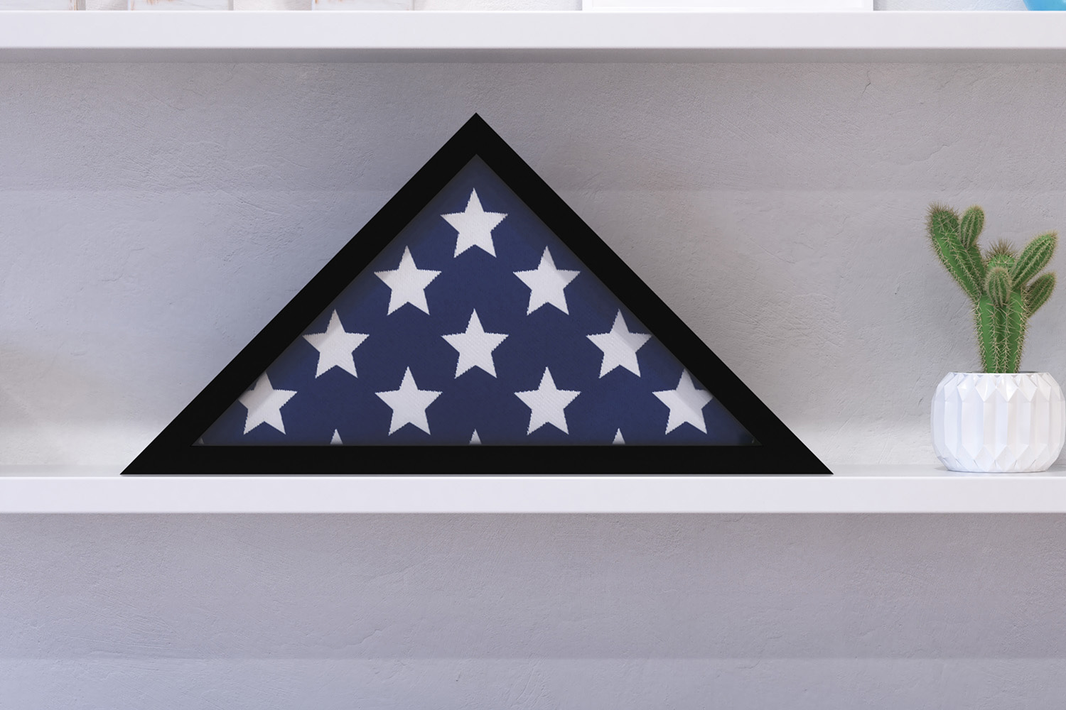 BLNK - Sheehan Solid Wood Memorial Flag Display Case