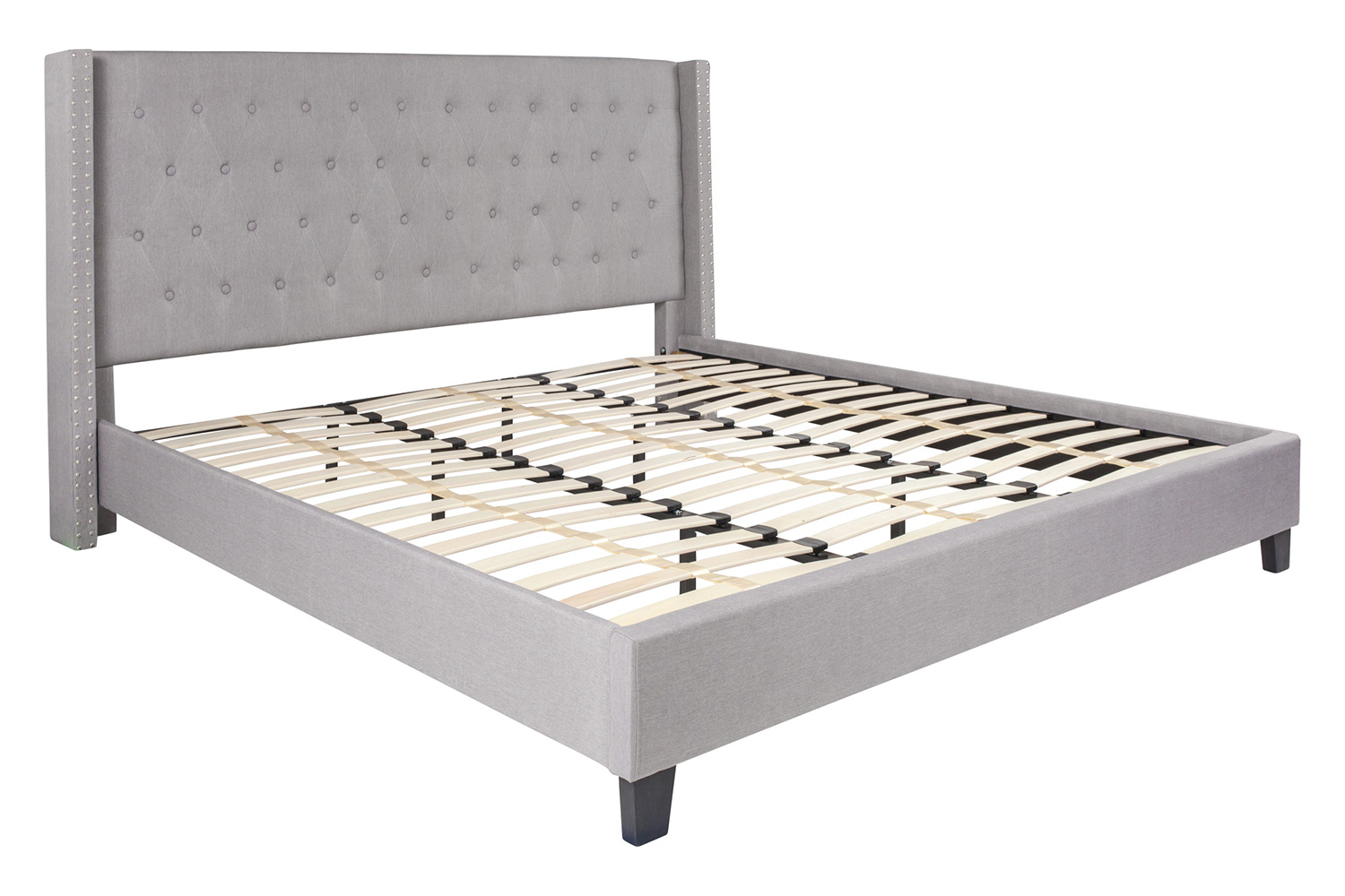 BLNK Riverdale Tufted Upholstered Platform Bed