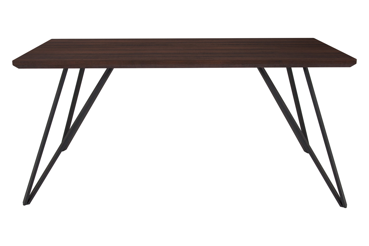 BLNK Corinth Rectangular Dining Table - Dark Ash