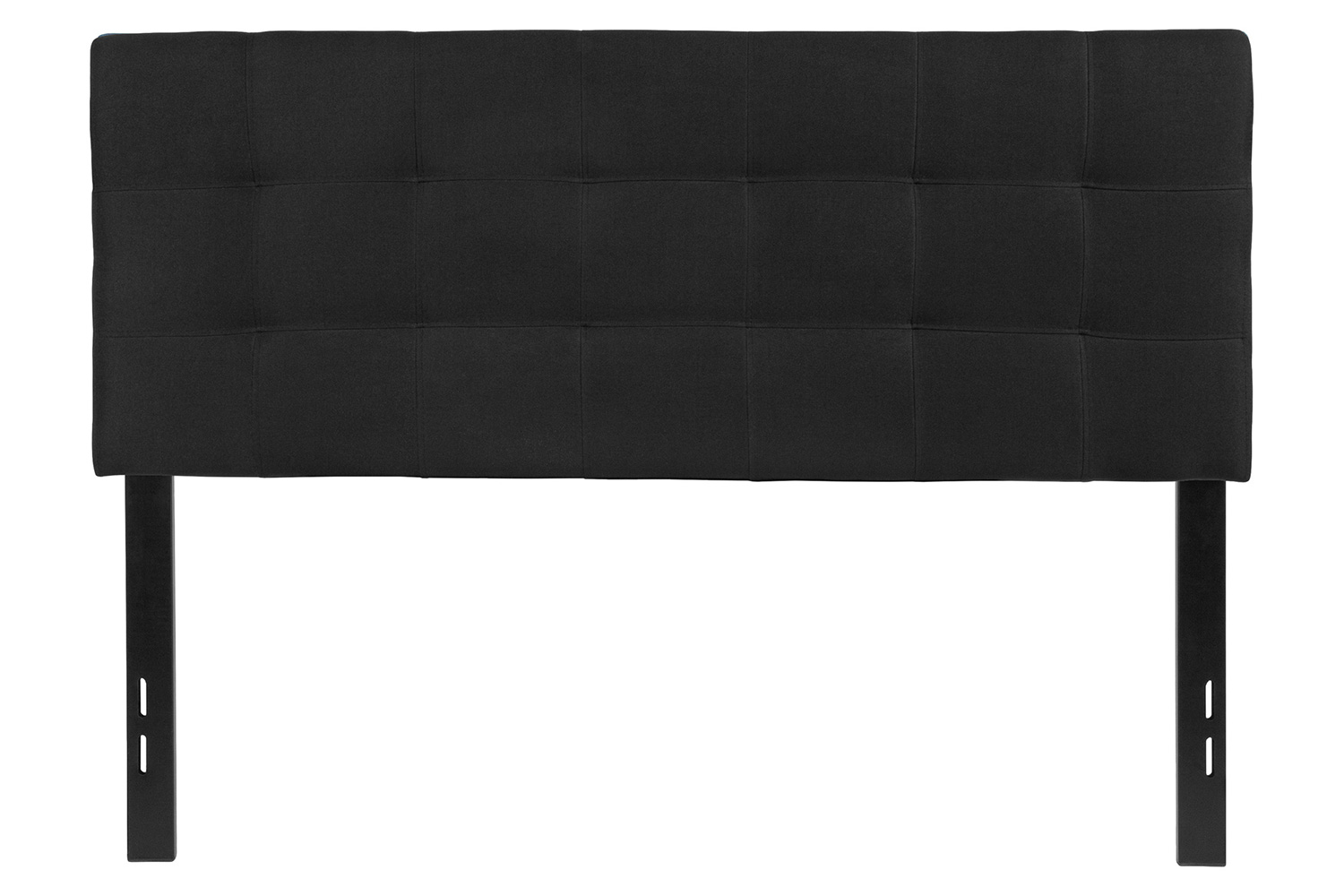 BLNK Bedford Fabric Tufted Upholstered Headboard - Black, Full Size