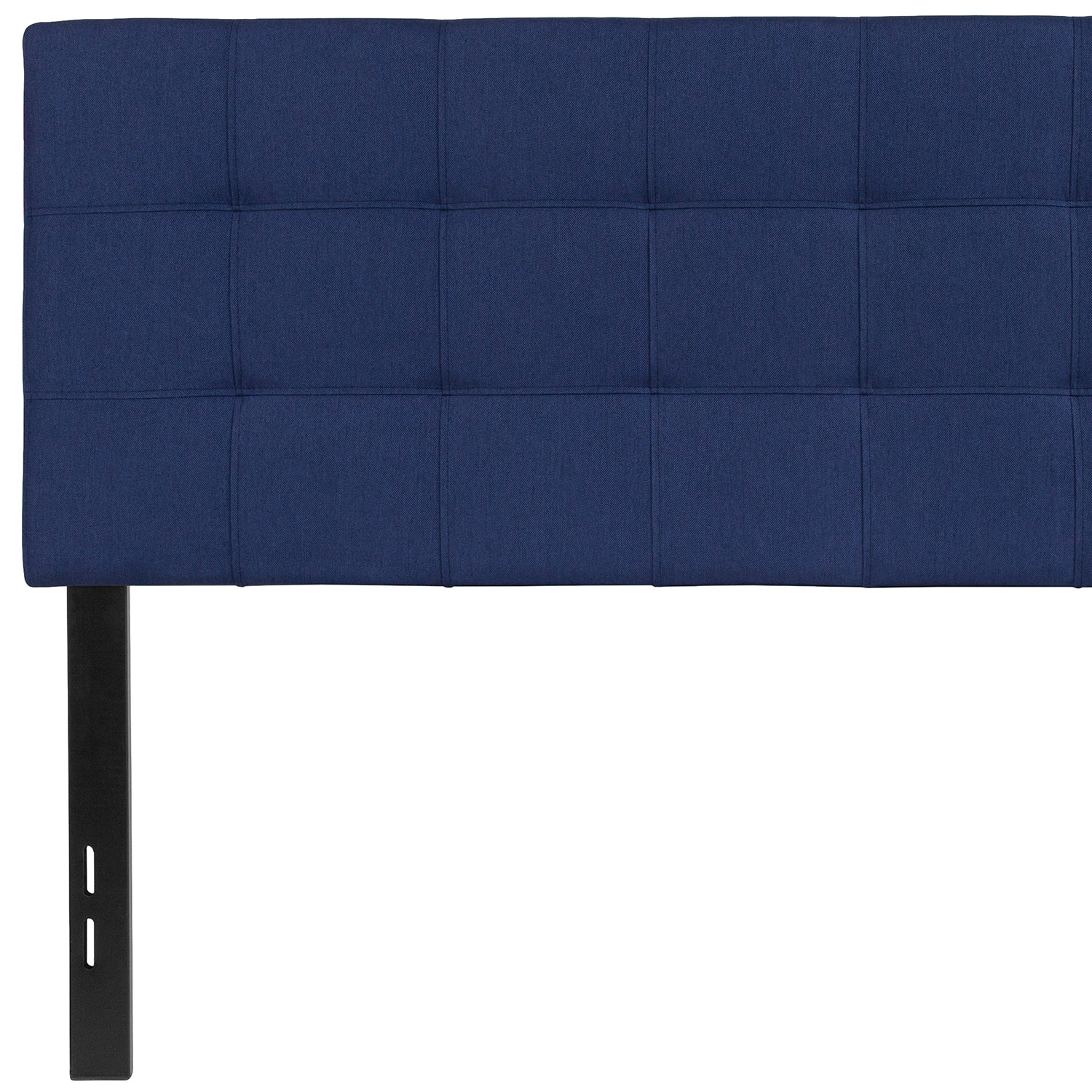 BLNK Bedford Fabric Tufted Upholstered Headboard - Navy, Full Size