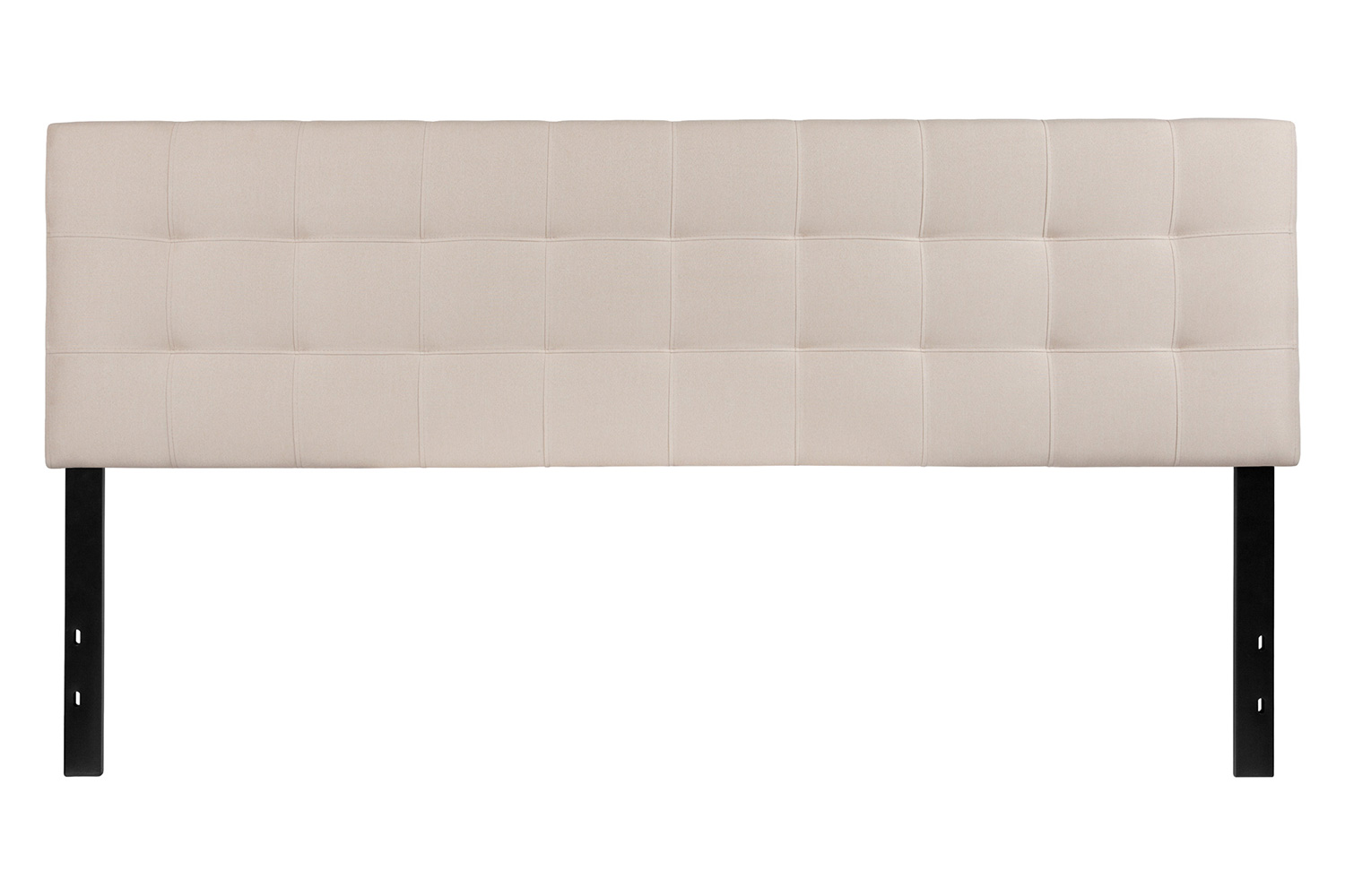 BLNK Bedford Fabric Tufted Upholstered Headboard - Beige, King Size