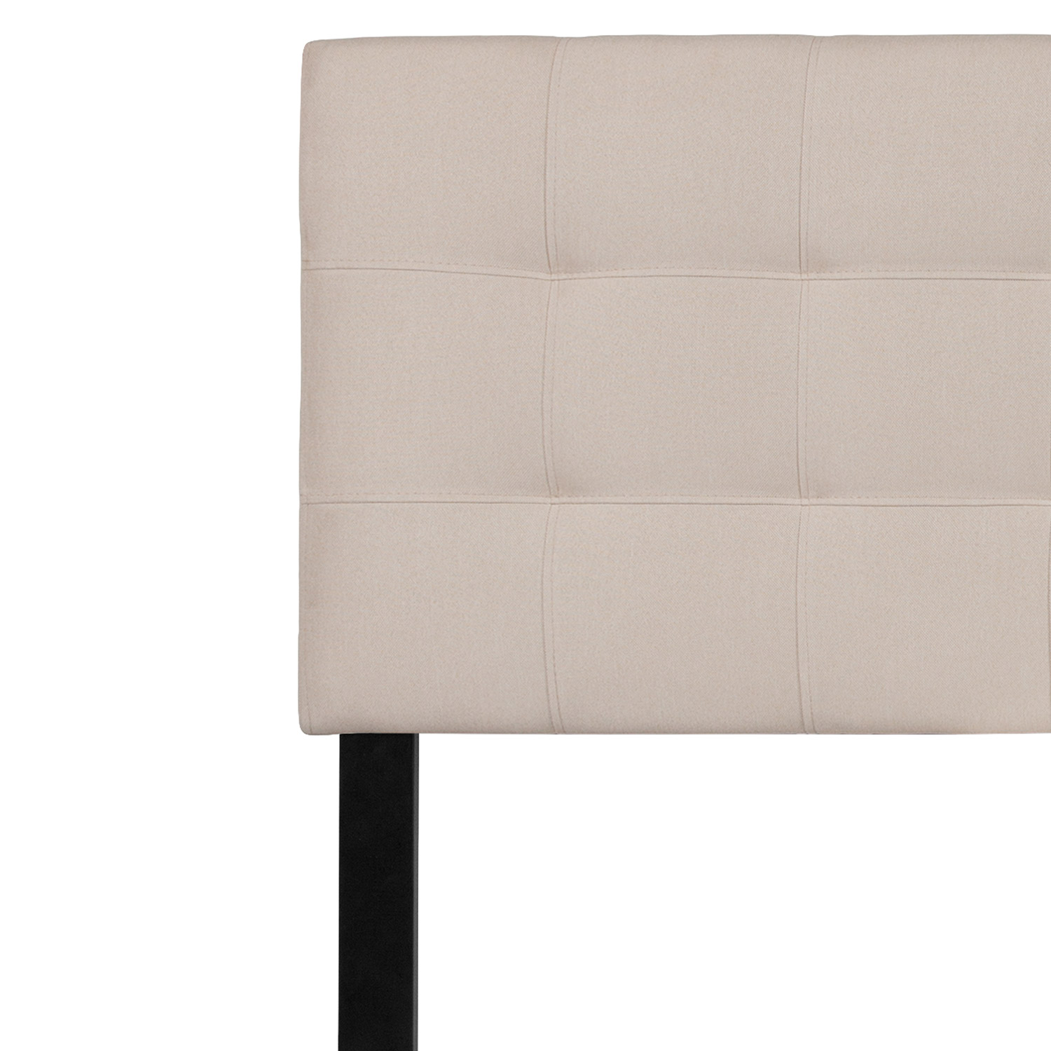 BLNK Bedford Fabric Tufted Upholstered Headboard - Beige, King Size