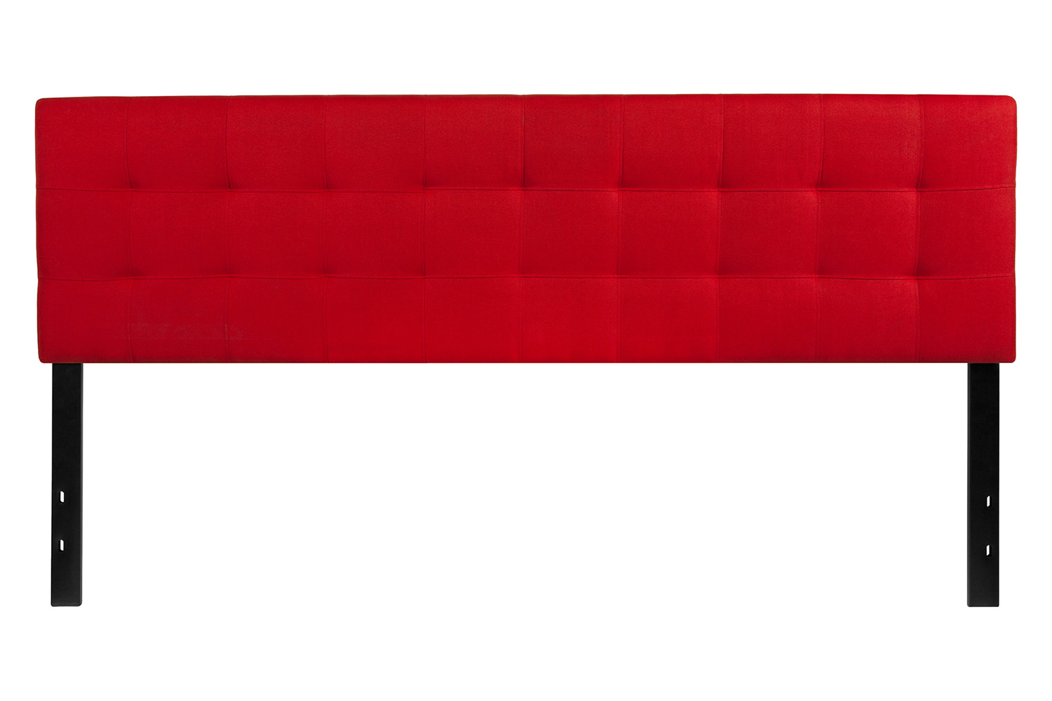 BLNK Bedford Fabric Tufted Upholstered Headboard - Red, King Size