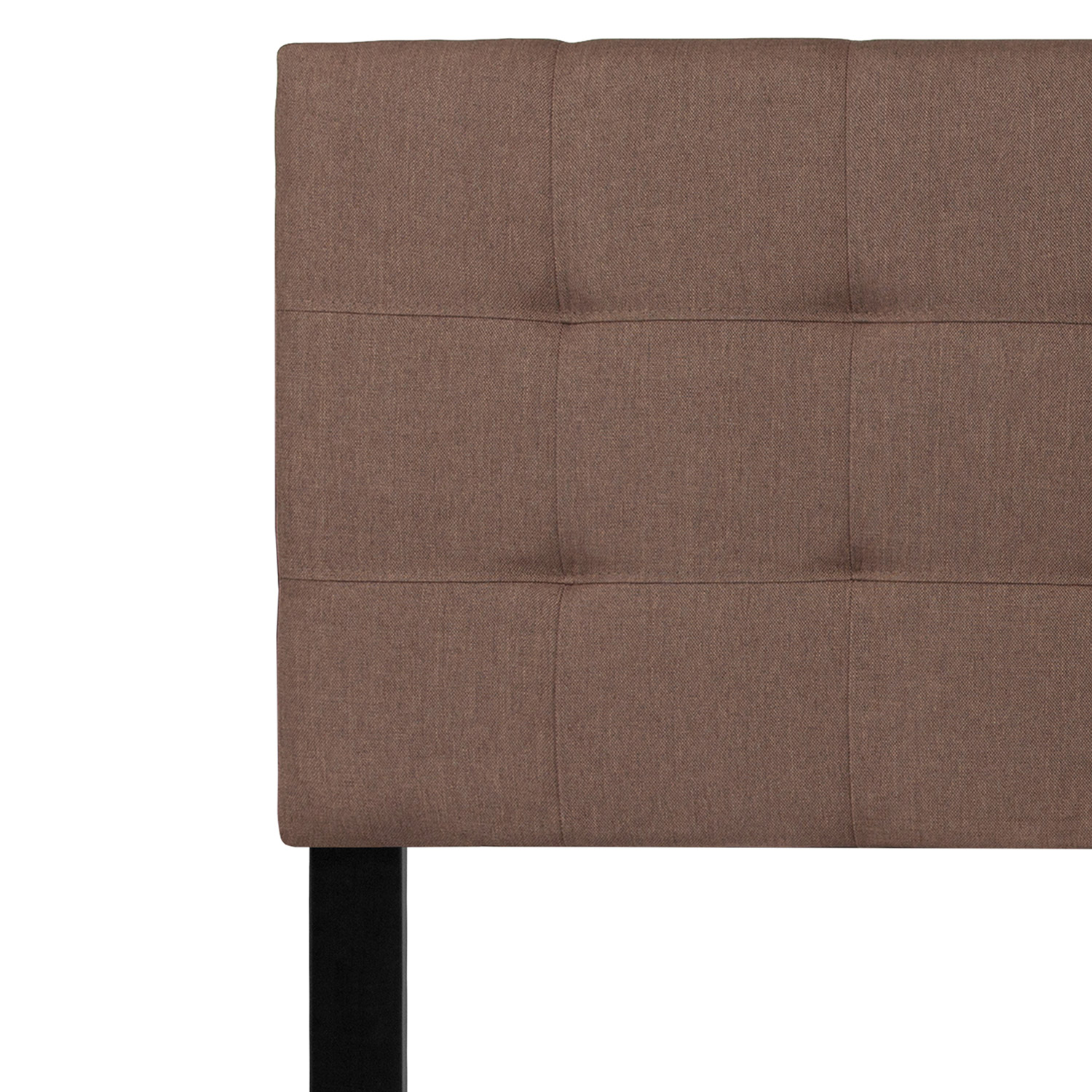 BLNK Bedford Fabric Tufted Upholstered Headboard - Camel, Queen Size