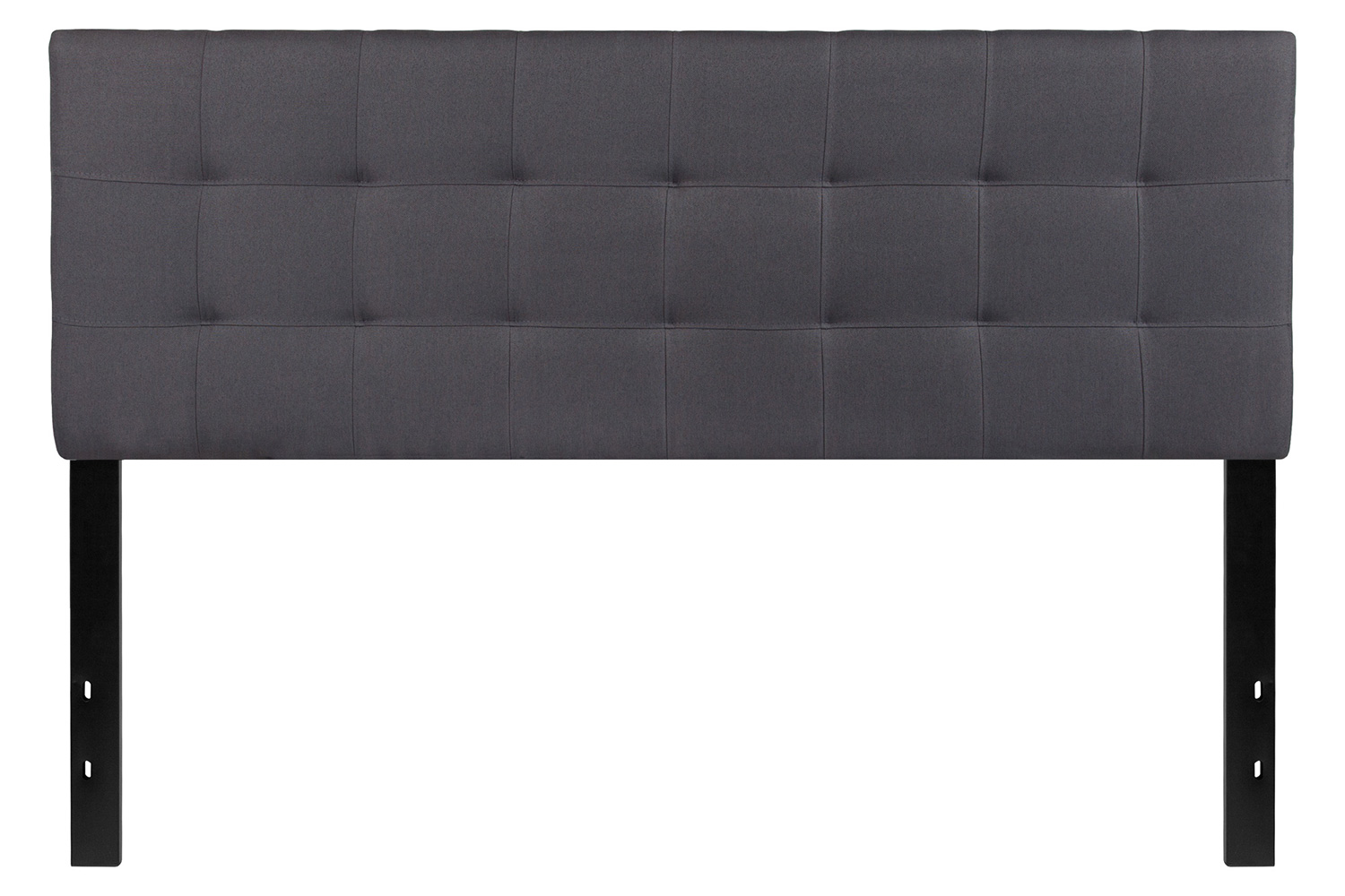 BLNK Bedford Fabric Tufted Upholstered Headboard - Dark Gray, Queen Size