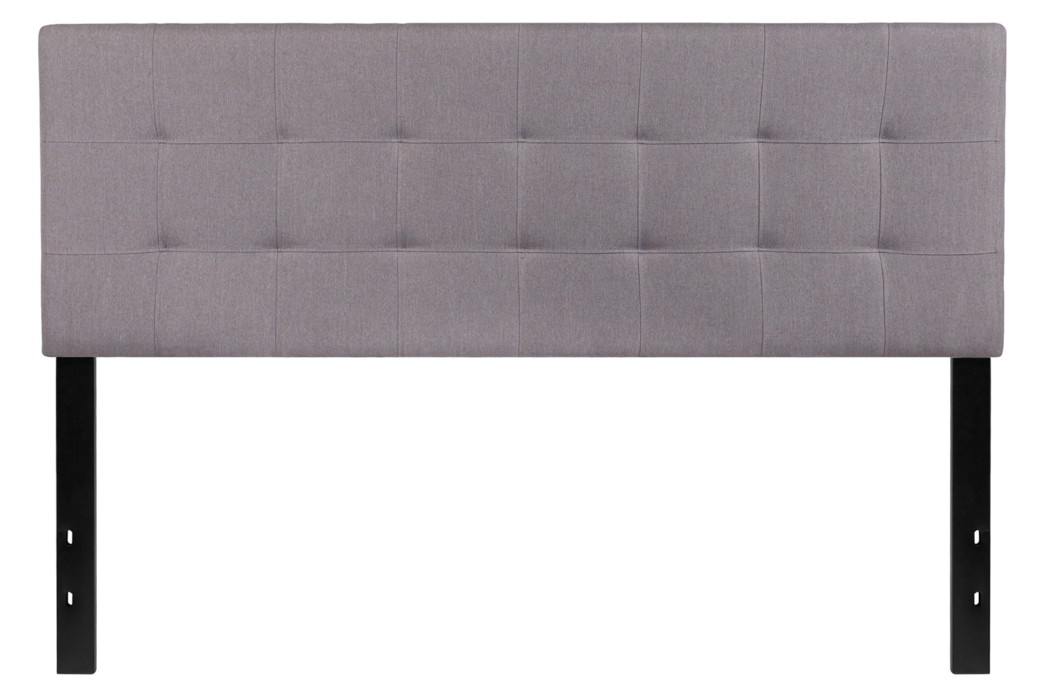 BLNK Bedford Fabric Tufted Upholstered Headboard - Light Gray, Queen Size