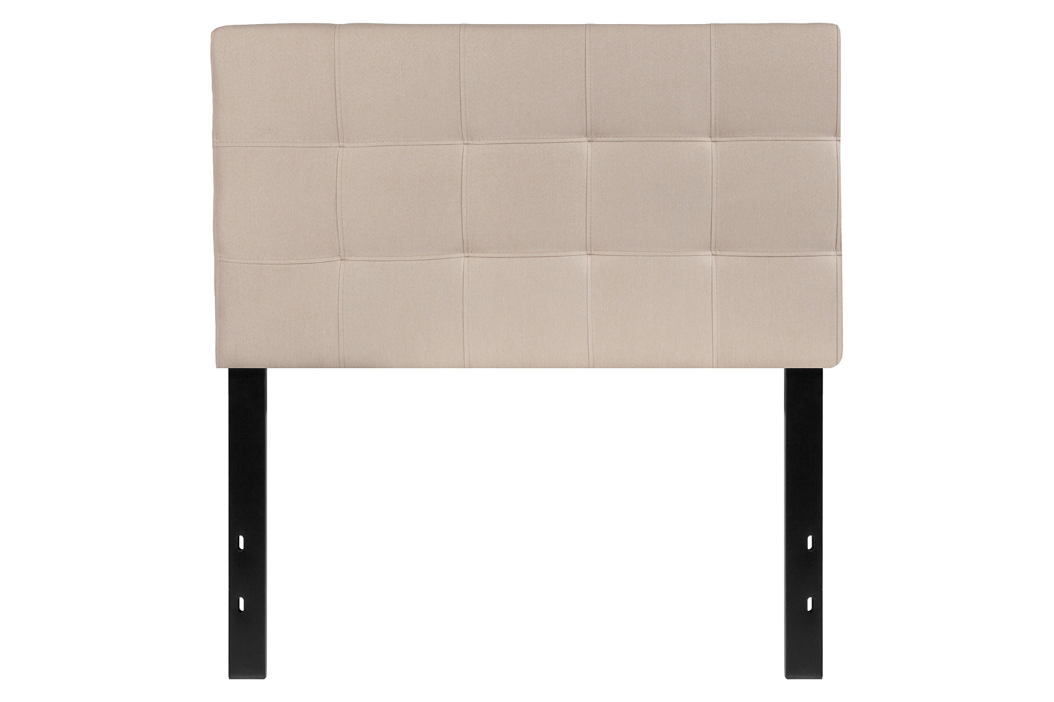 BLNK Bedford Fabric Tufted Upholstered Headboard - Beige, Twin Size