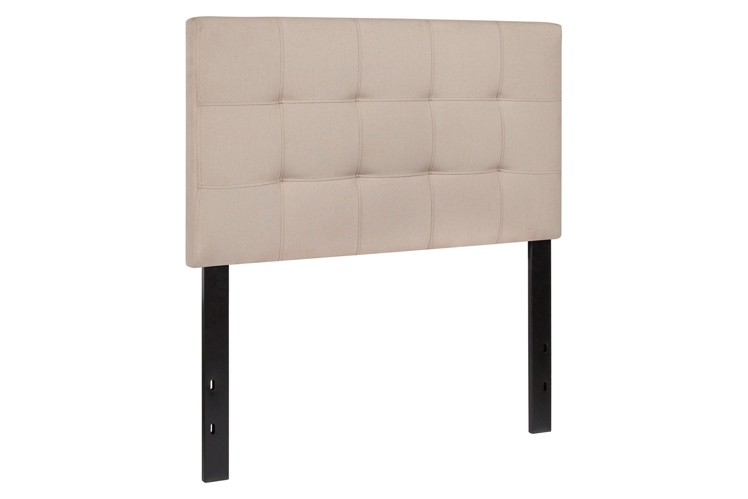 BLNK Bedford Fabric Tufted Upholstered Headboard - Beige, Twin Size