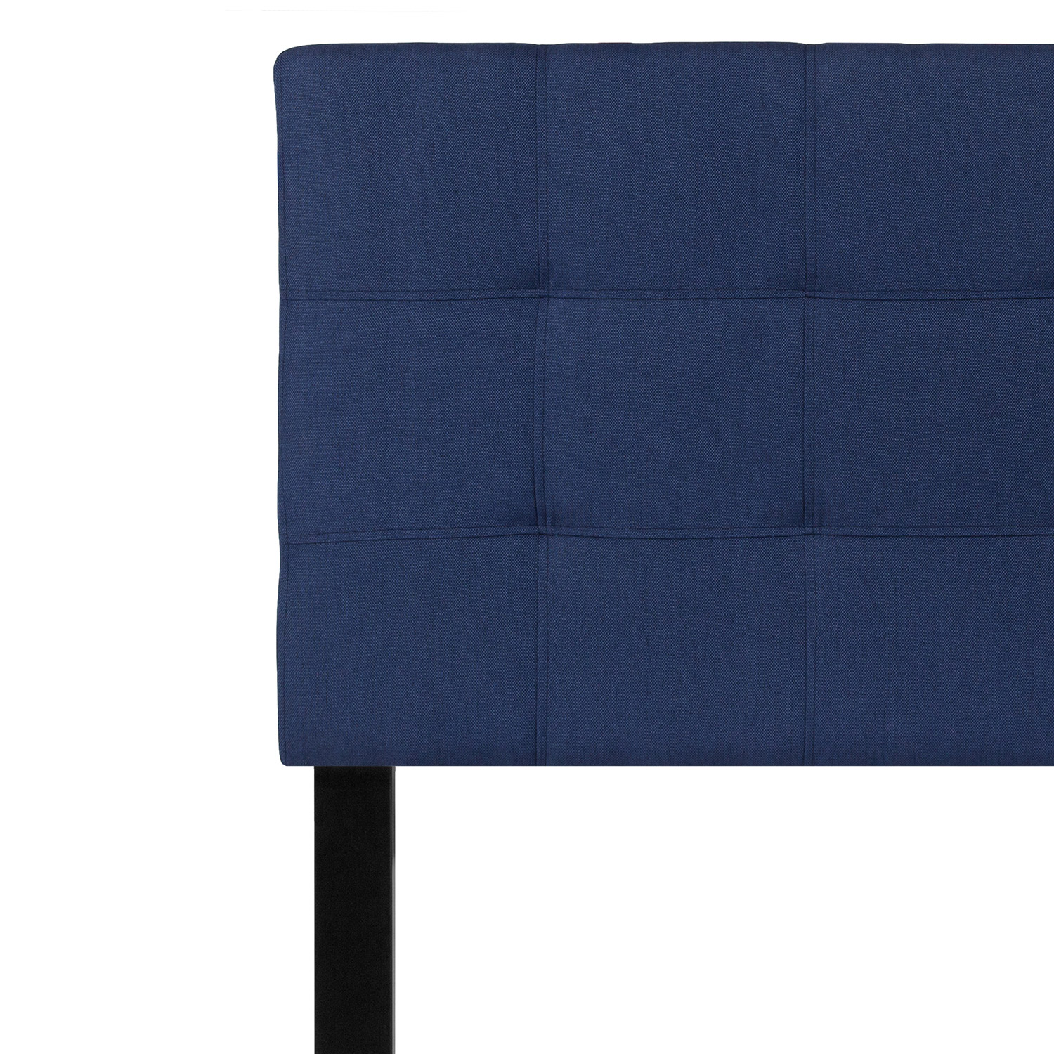 BLNK Bedford Fabric Tufted Upholstered Headboard - Navy, Twin Size