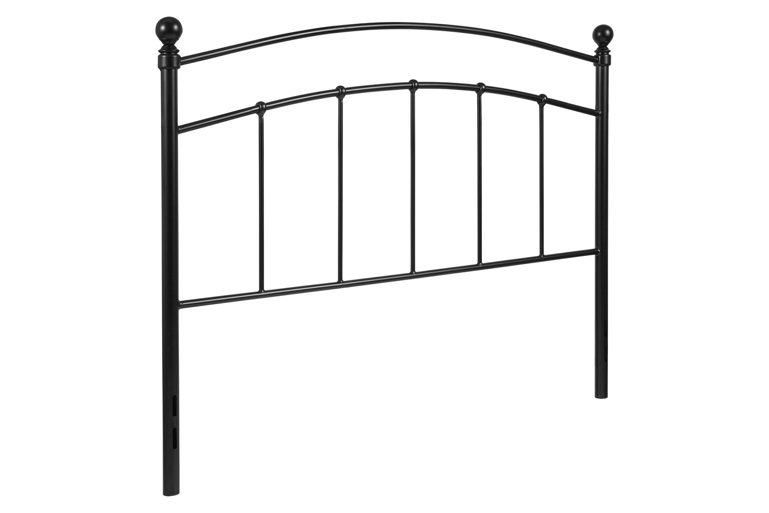 BLNK Woodstock Metal Decorative Headboard - Black, Full Size