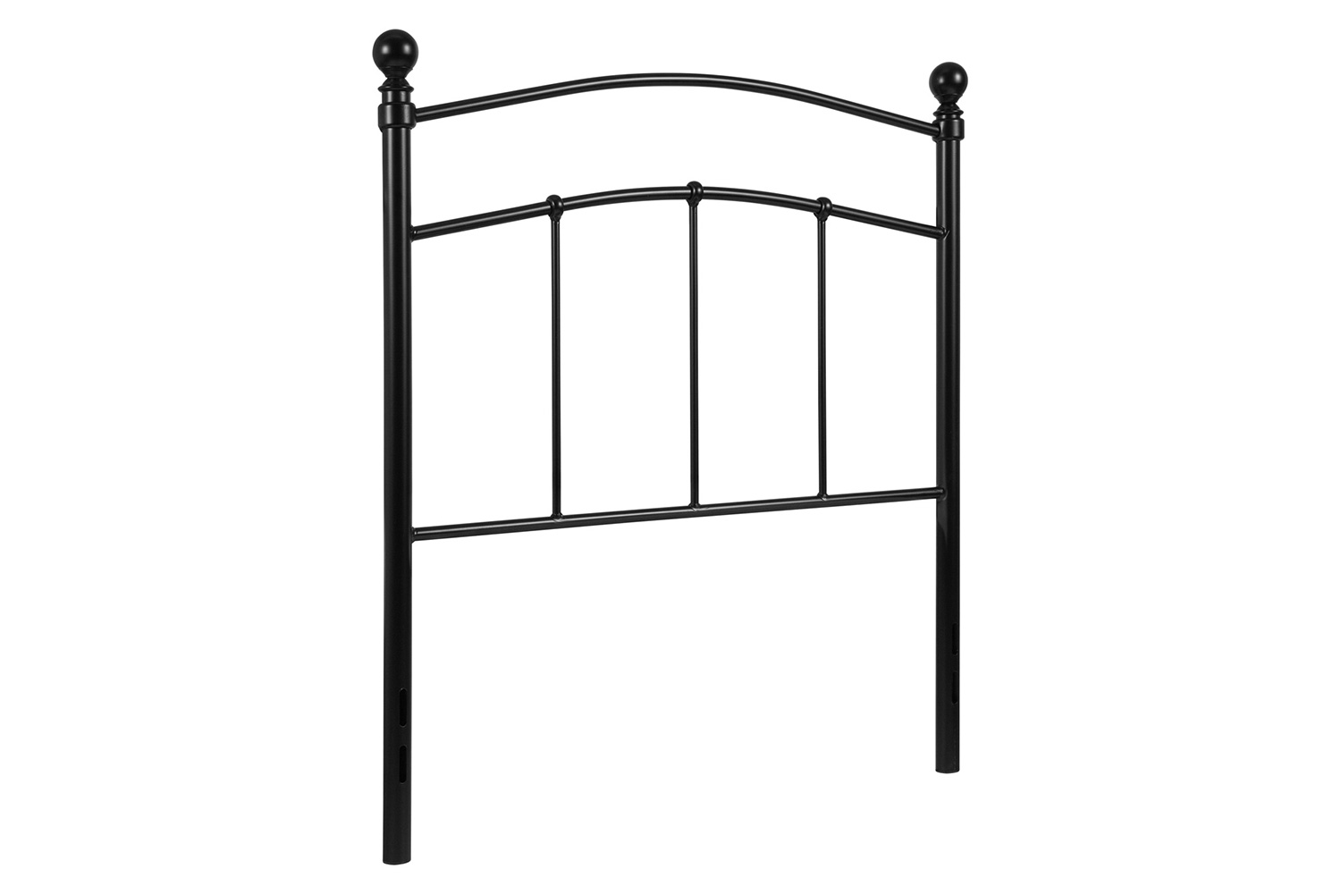 BLNK Woodstock Metal Decorative Headboard - Black, Twin Size