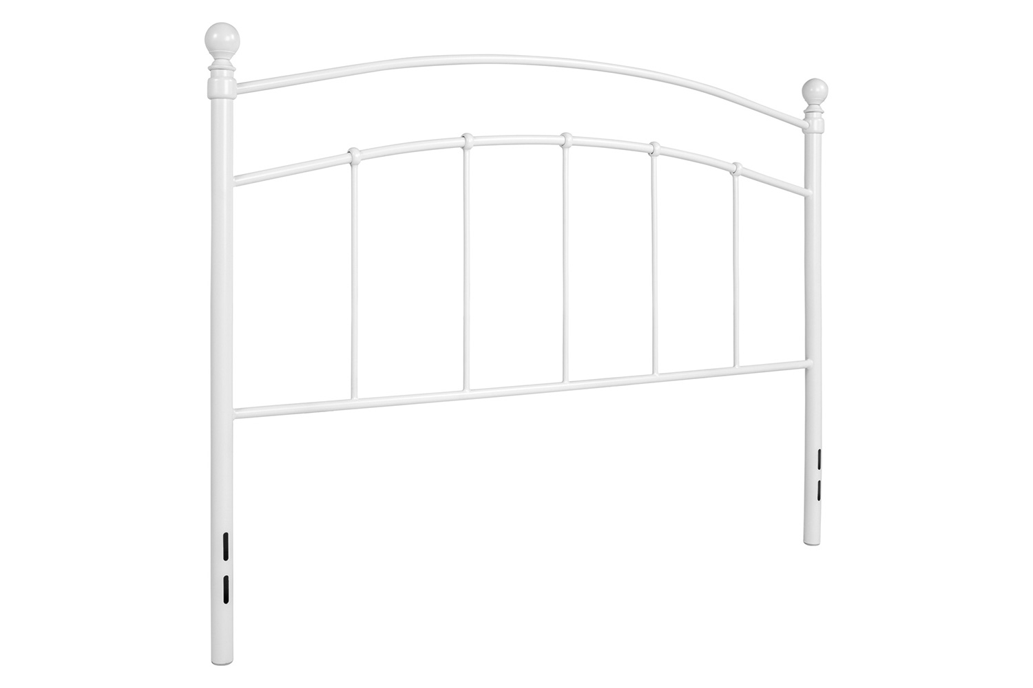 BLNK Woodstock Metal Decorative Headboard - White, Queen Size