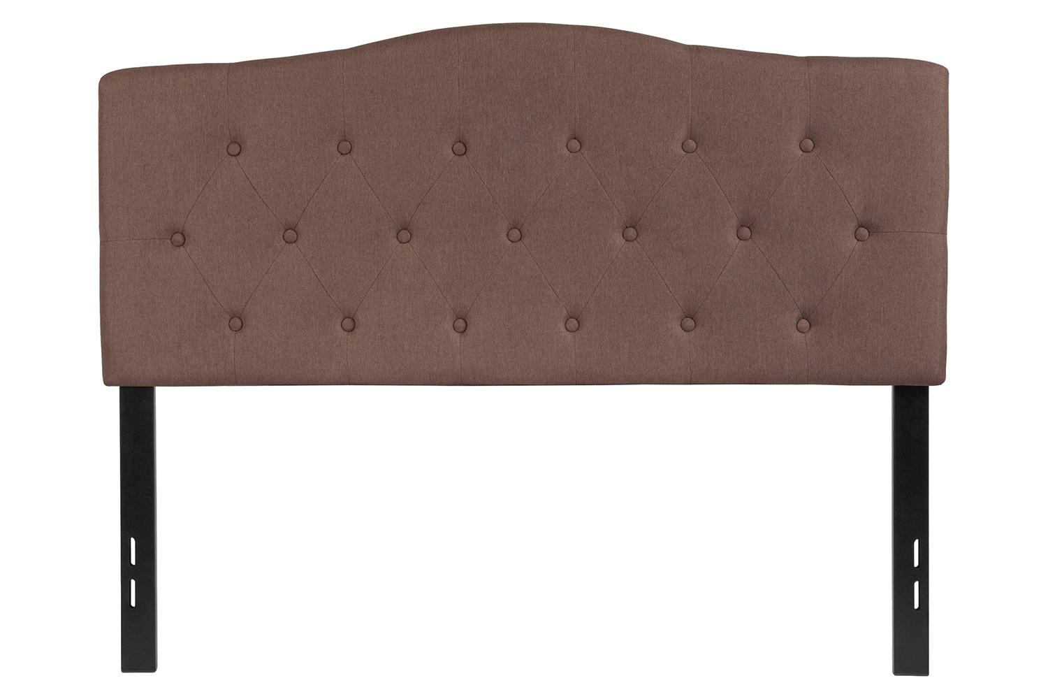 BLNK Cambridge Fabric Tufted Upholstered Headboard - Camel, Full Size