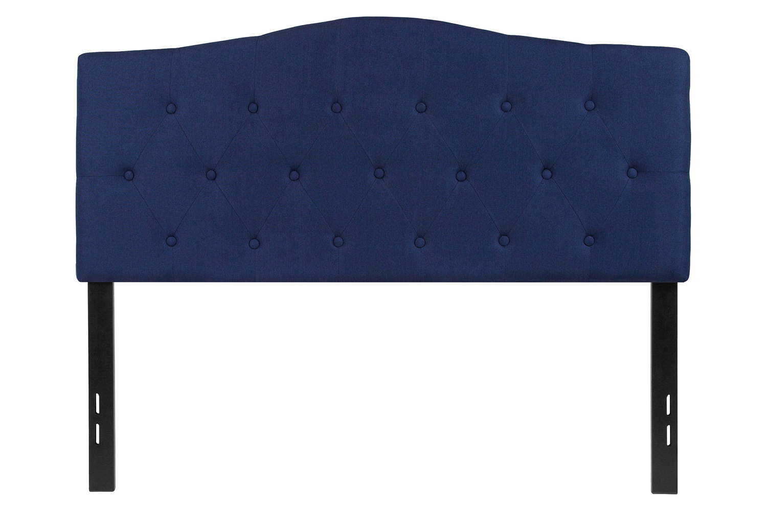 BLNK Cambridge Fabric Tufted Upholstered Headboard - Navy, Full Size