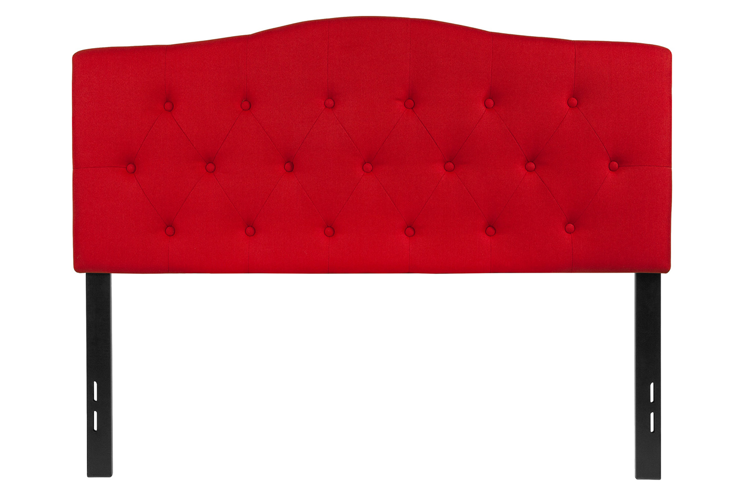 BLNK Cambridge Fabric Tufted Upholstered Headboard - Red, Full Size