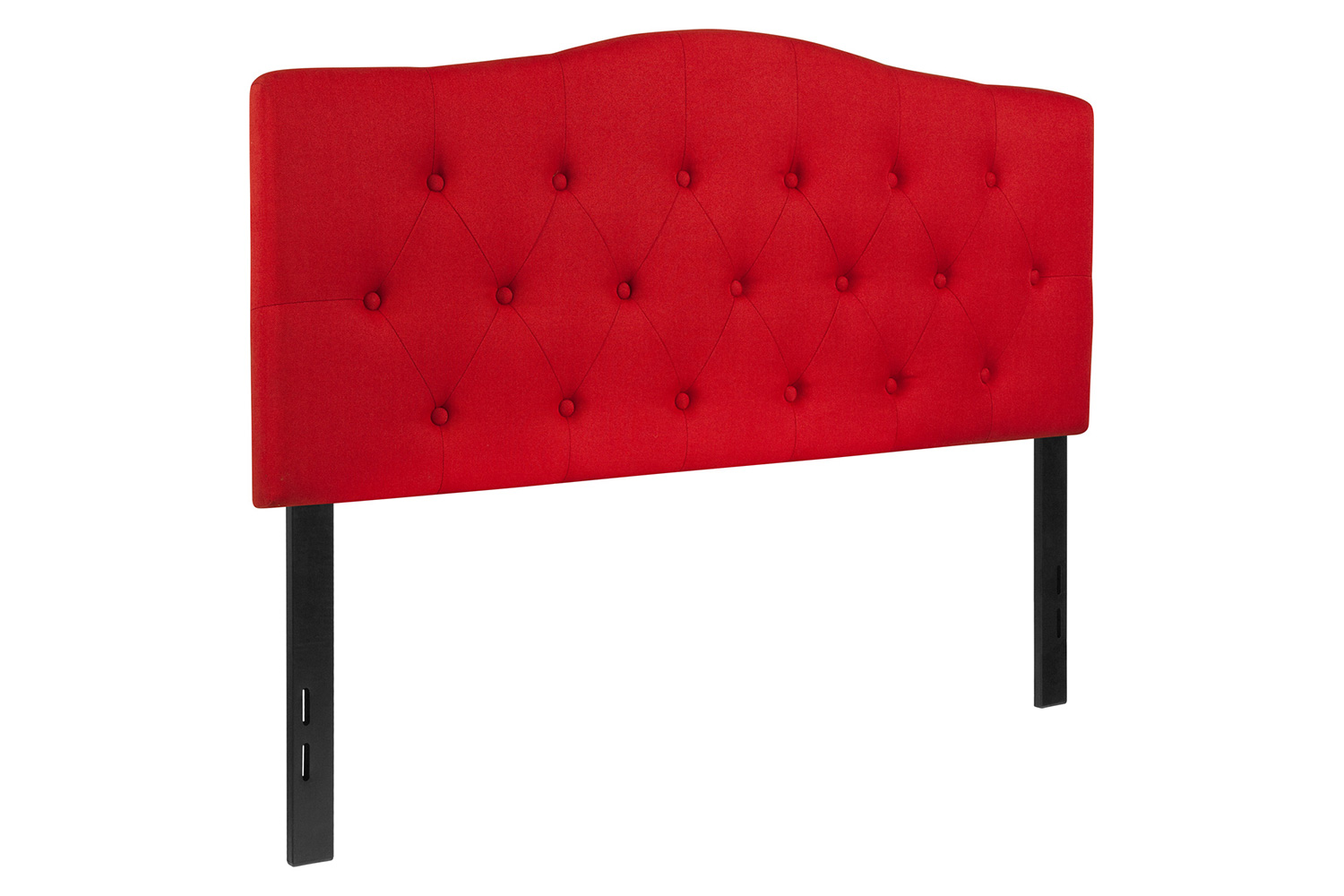 BLNK Cambridge Fabric Tufted Upholstered Headboard - Red, Full Size