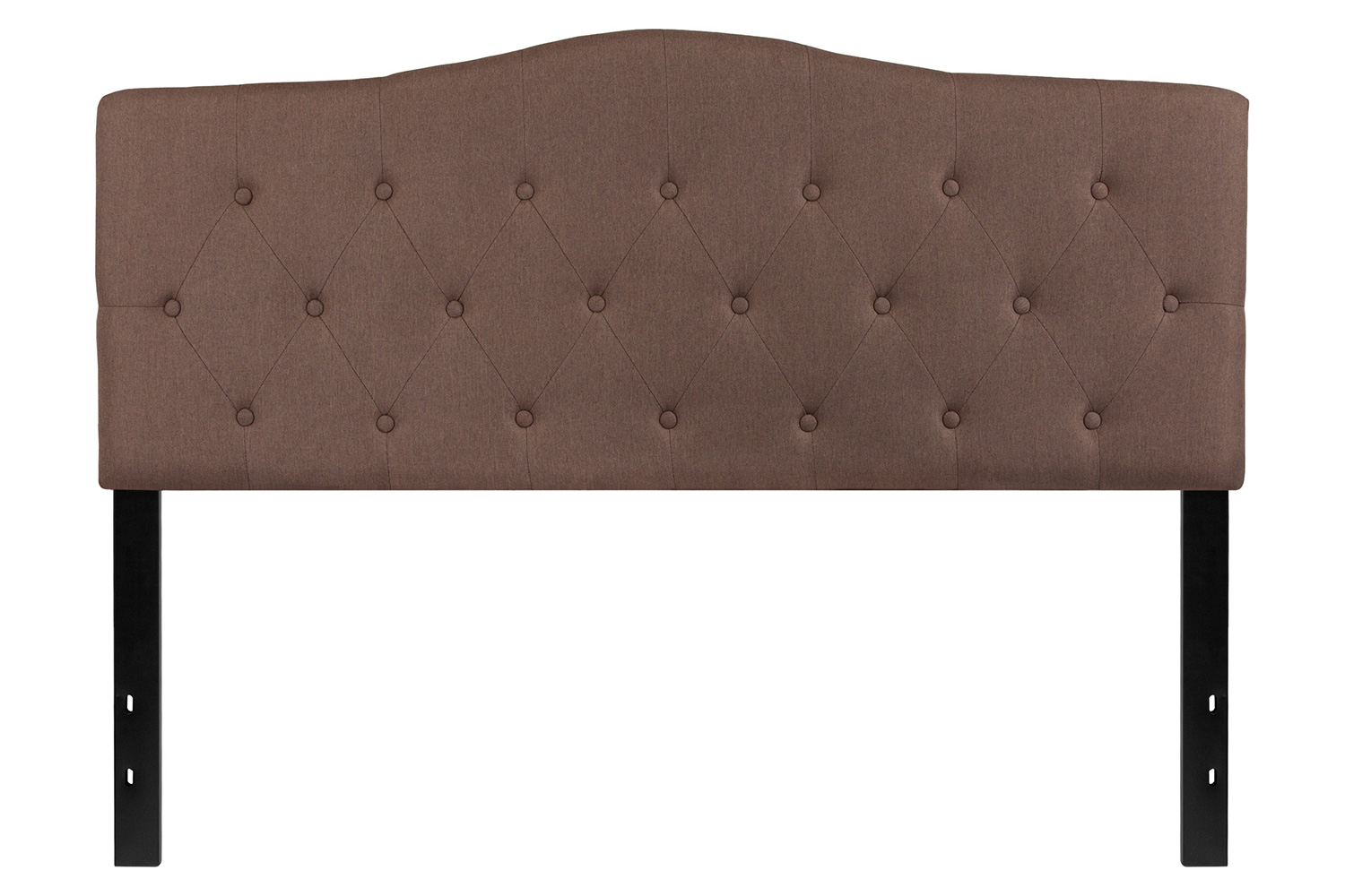 BLNK Cambridge Fabric Tufted Upholstered Headboard - Camel, Queen Size