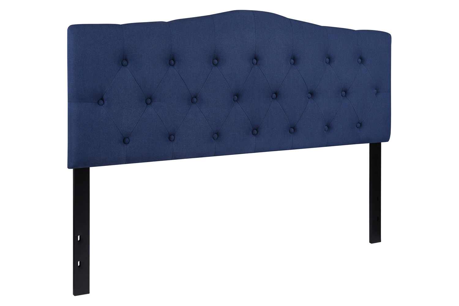 BLNK Cambridge Fabric Tufted Upholstered Headboard - Navy, Queen Size