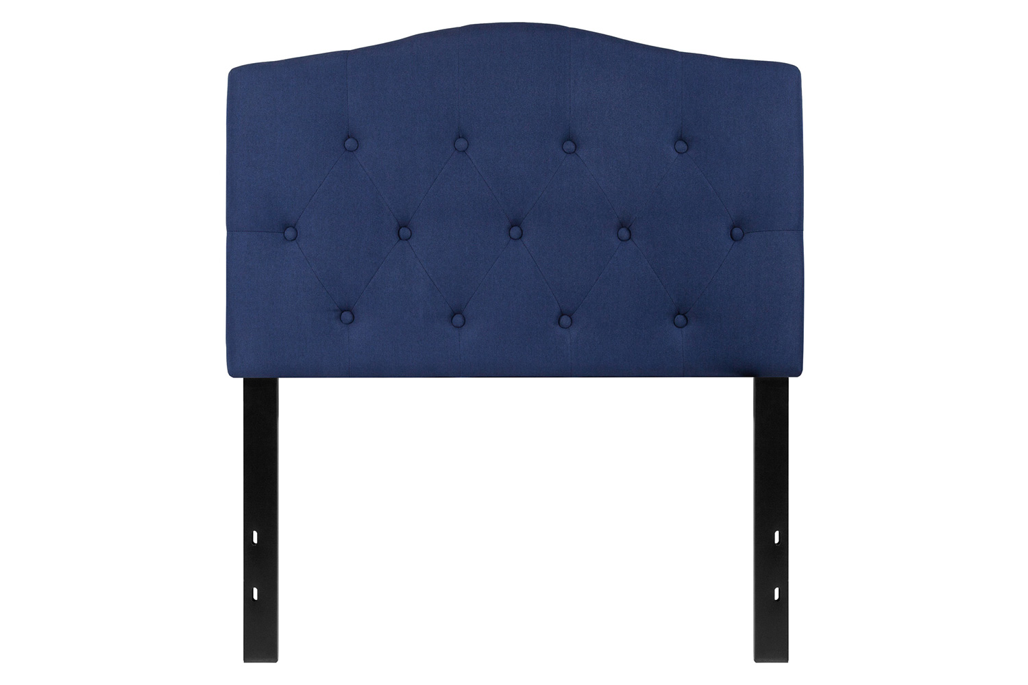 BLNK Cambridge Fabric Tufted Upholstered Headboard - Navy, Twin Size