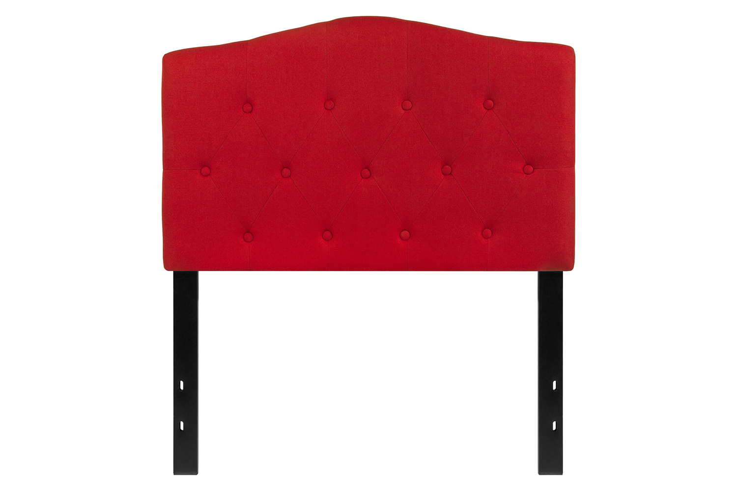 BLNK Cambridge Fabric Tufted Upholstered Headboard - Red, Twin Size