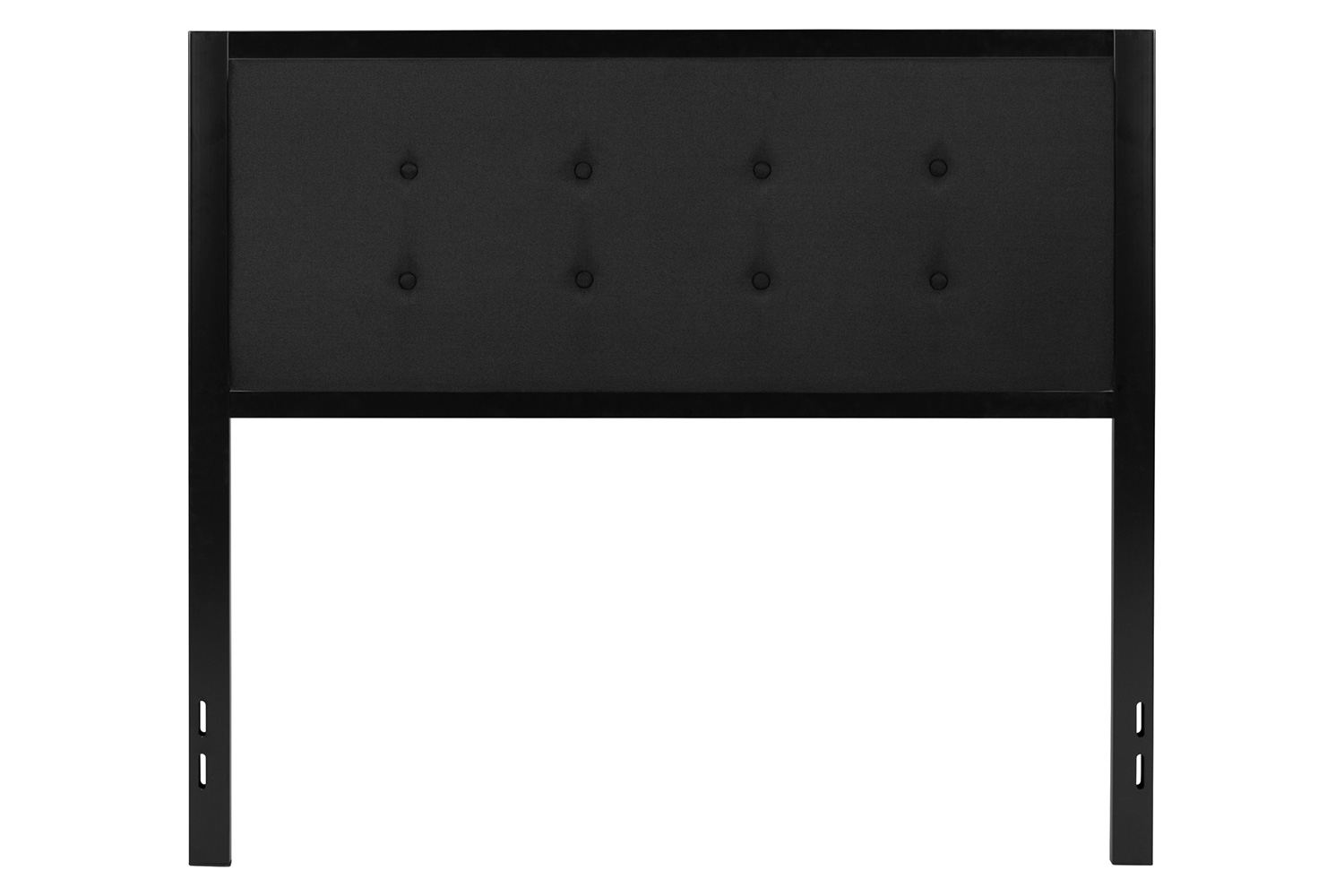 BLNK Bristol Fabric Tufted Upholstered Headboard - Black, Full Size