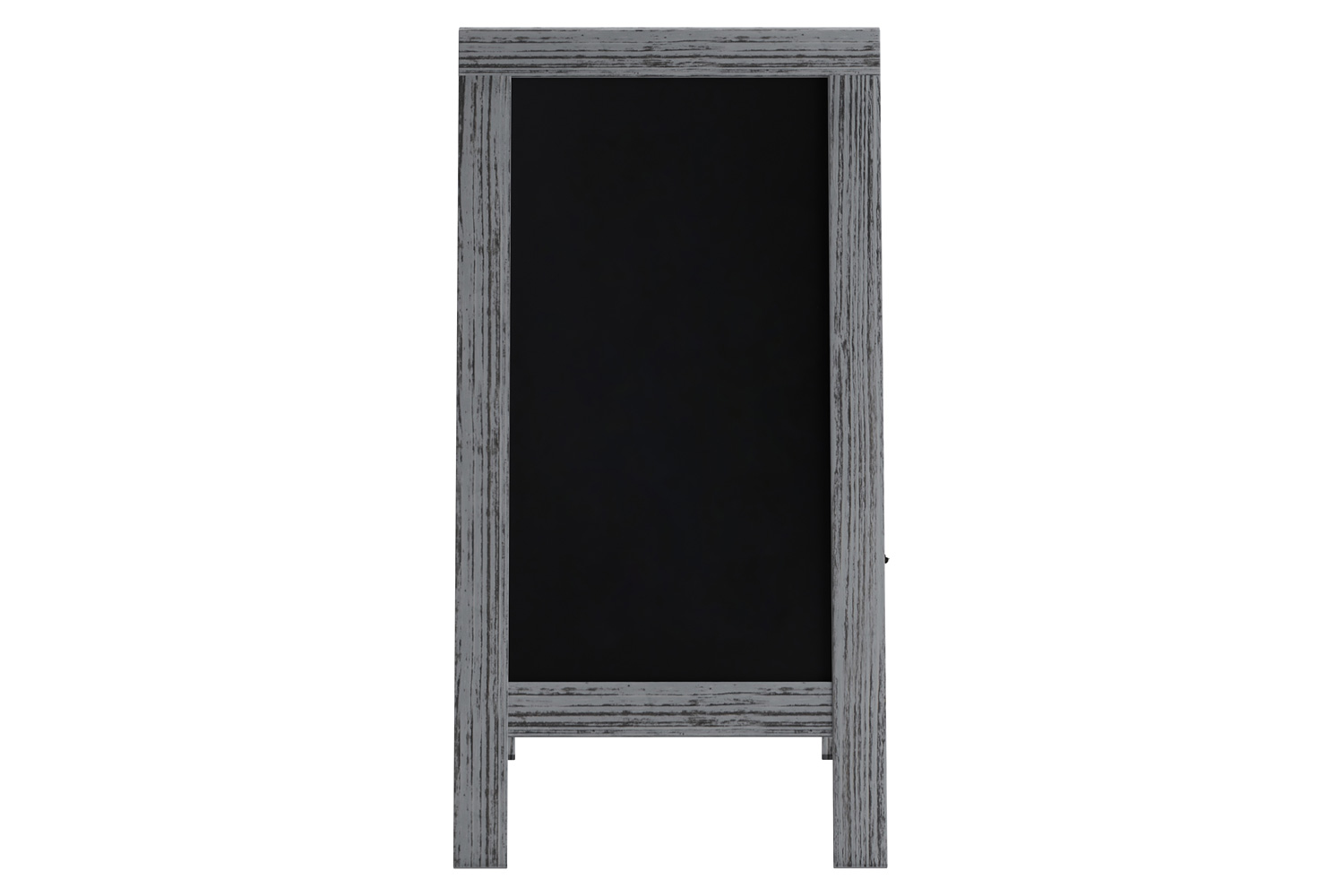 BLNK Canterbury Vintage Wooden A-Frame Magnetic Indoor-Outdoor Chalkboard Sign - Graywash