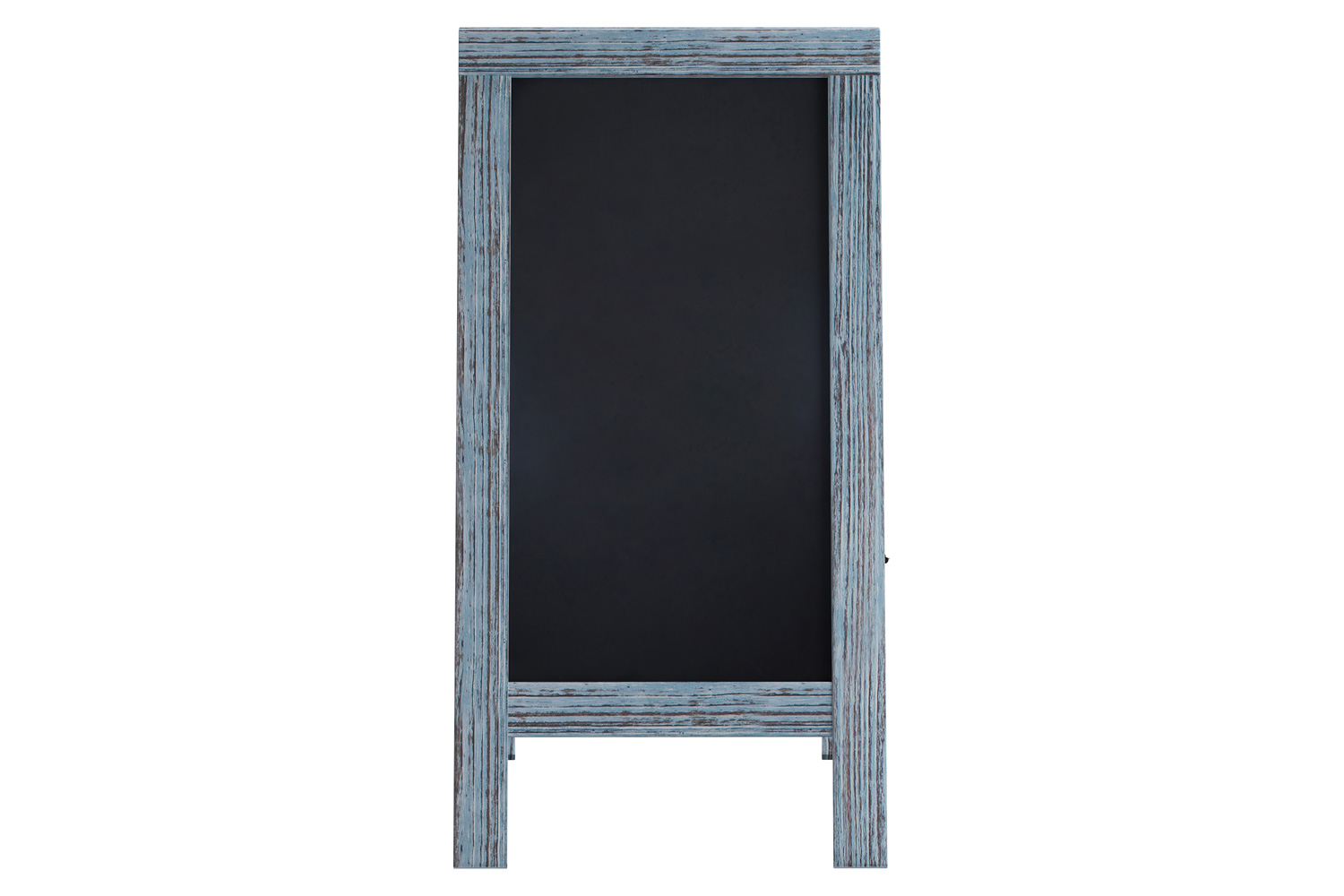 BLNK Canterbury Vintage Wooden A-Frame Magnetic Indoor-Outdoor Chalkboard Sign - Vintage Blue