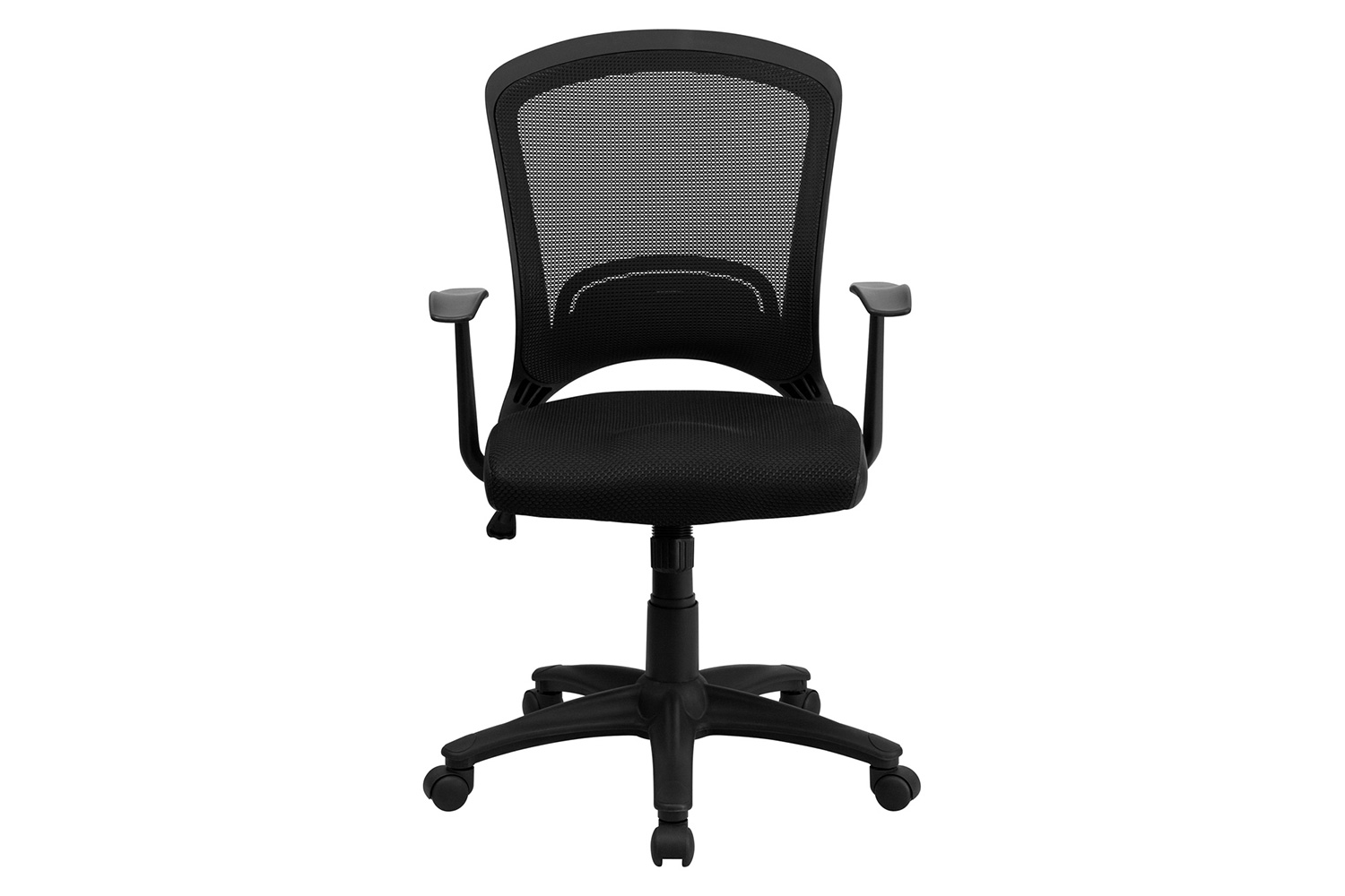 BLNK - Manny Mid-Back Designer Mesh Swivel Task Office Chair with Arms