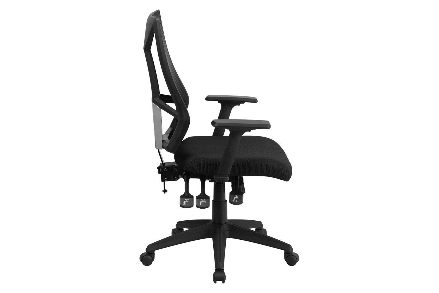 BLNK - Ivan High-Back Mesh Multifunction Swivel Ergonomic Task Office Chair with Adjustable Arms