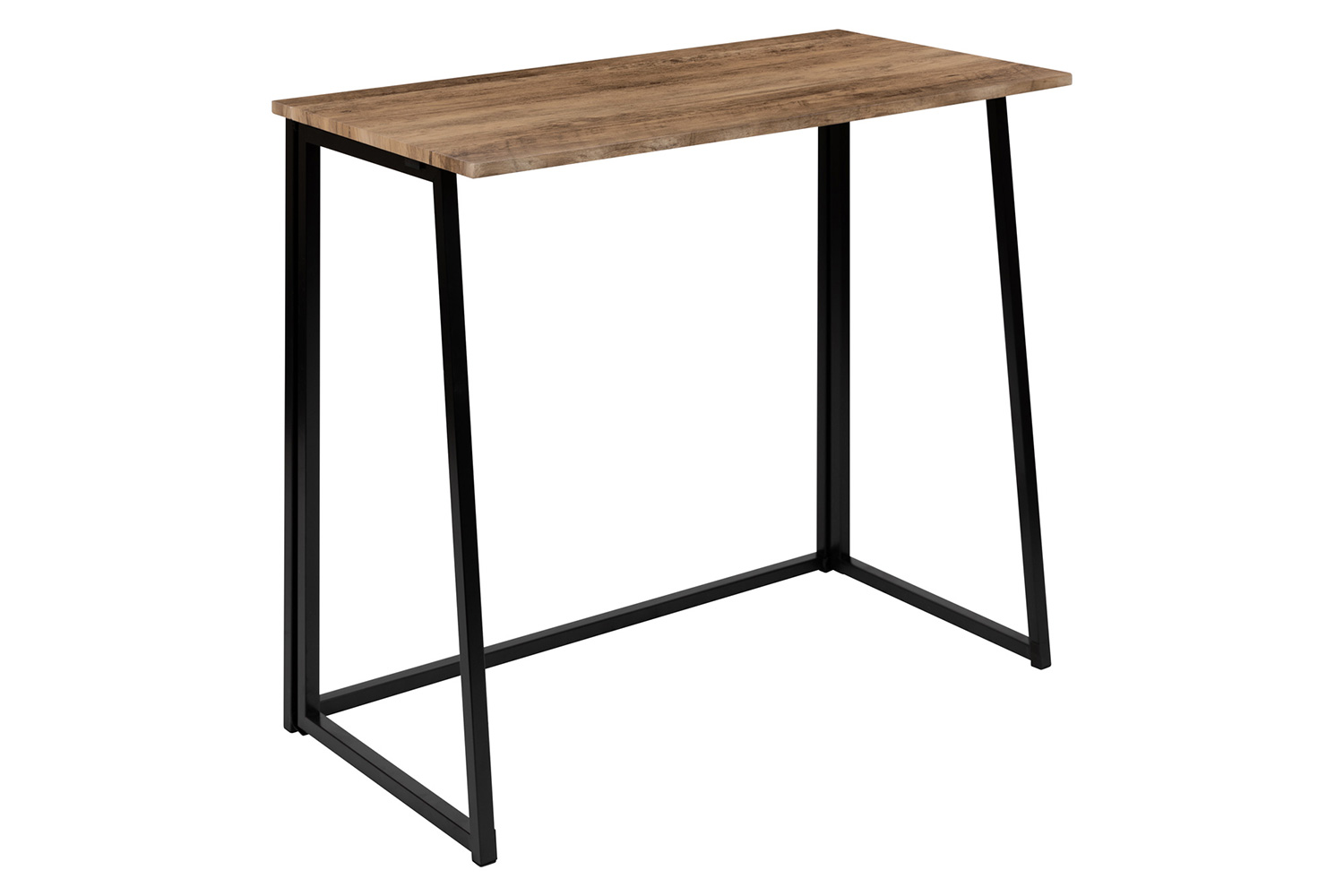 BLNK - Walker Small Rustic Natural Folding Computer Desk