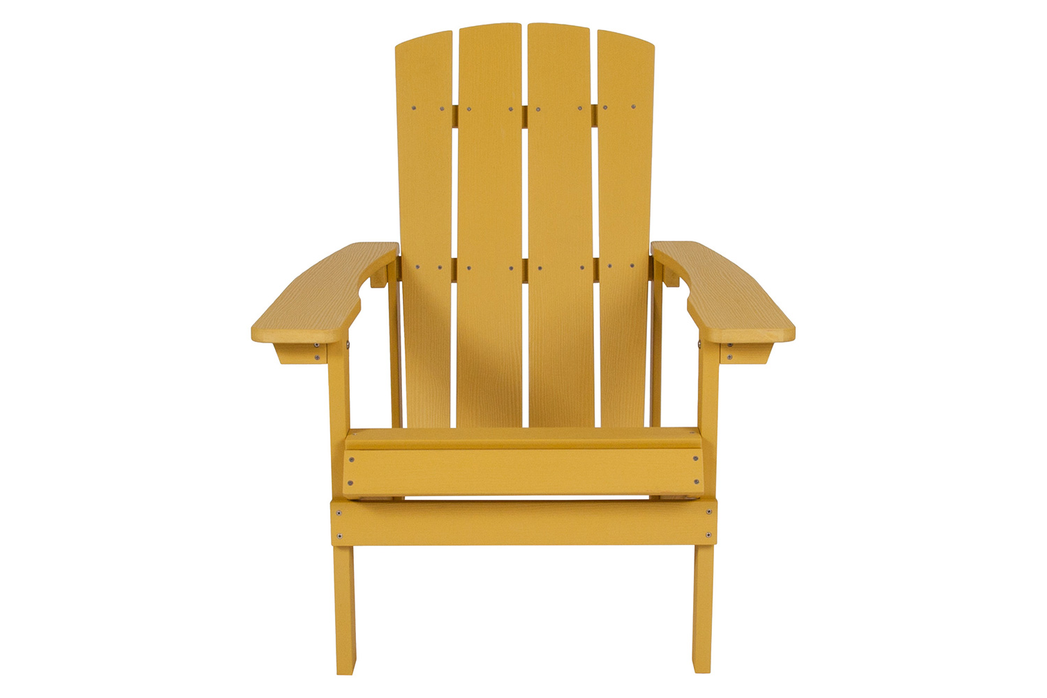 BLNK Charlestown Commercial All-Weather Poly Resin Wood Adirondack Chair - Yellow