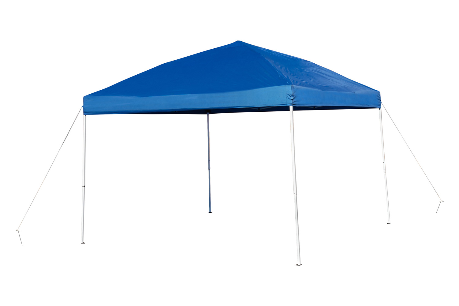 BLNK Harris Outdoor Pop Up Event Slanted Leg Canopy Tent with Carry Bag - Blue, 10'W x 10'L