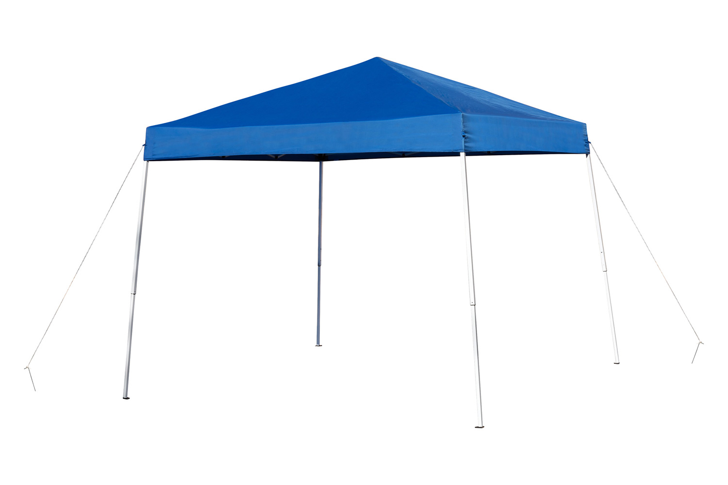 BLNK™ Harris Outdoor Pop Up Event Slanted Leg Canopy Tent with Carry Bag - Blue, 8'W x 8'L