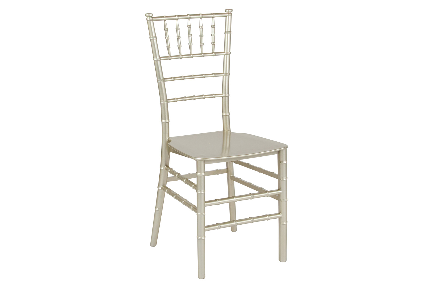 BLNK™ HERCULES Series Resin Stacking Chiavari Chair - Champagne