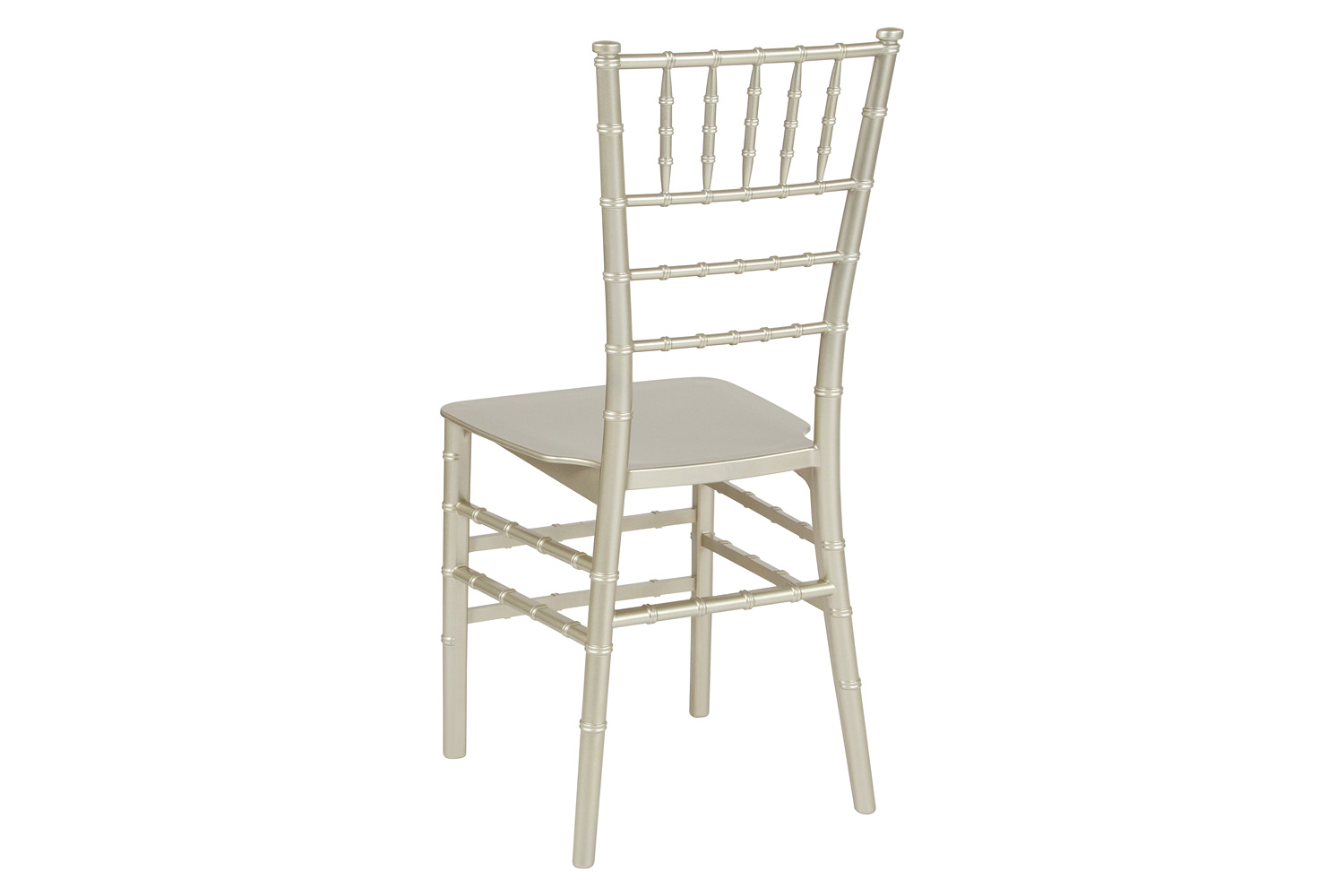 BLNK™ HERCULES Series Resin Stacking Chiavari Chair - Champagne