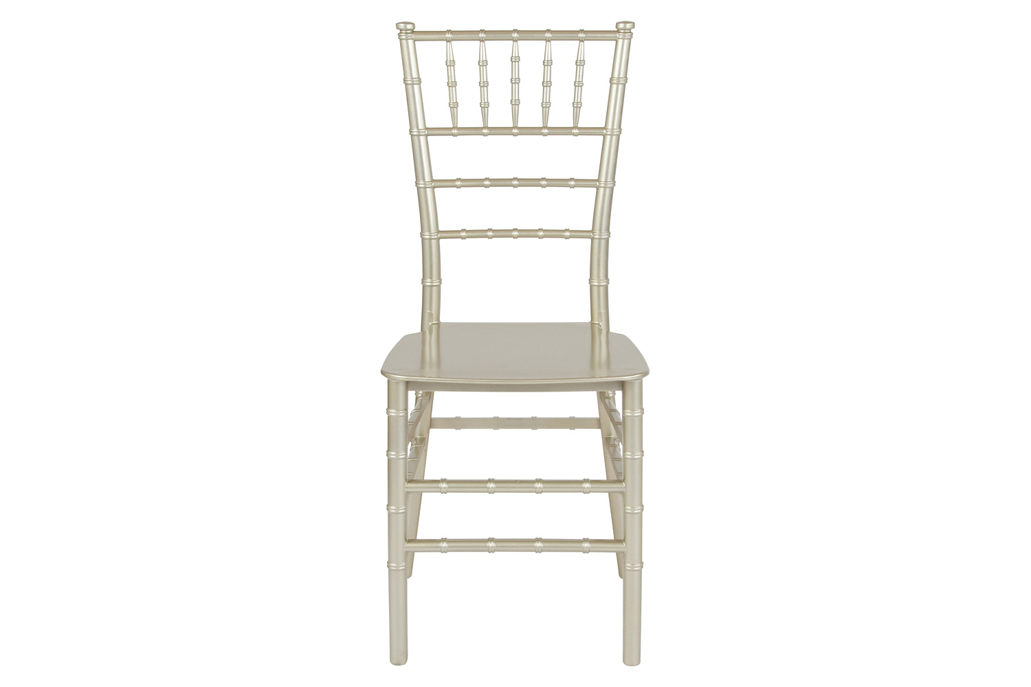 BLNK™ HERCULES Series Resin Stacking Chiavari Chair - Champagne