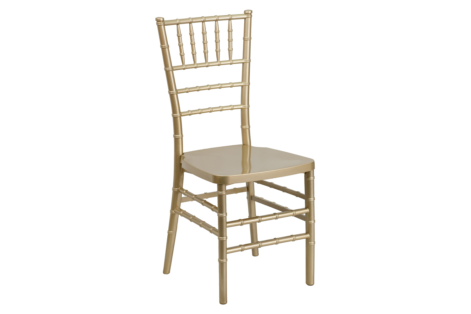 BLNK™ HERCULES PREMIUM Series Resin Stacking Chiavari Chair - Gold