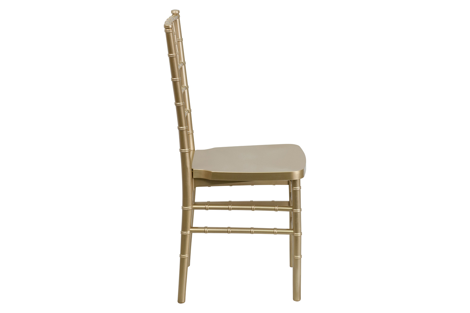 BLNK™ HERCULES PREMIUM Series Resin Stacking Chiavari Chair - Gold