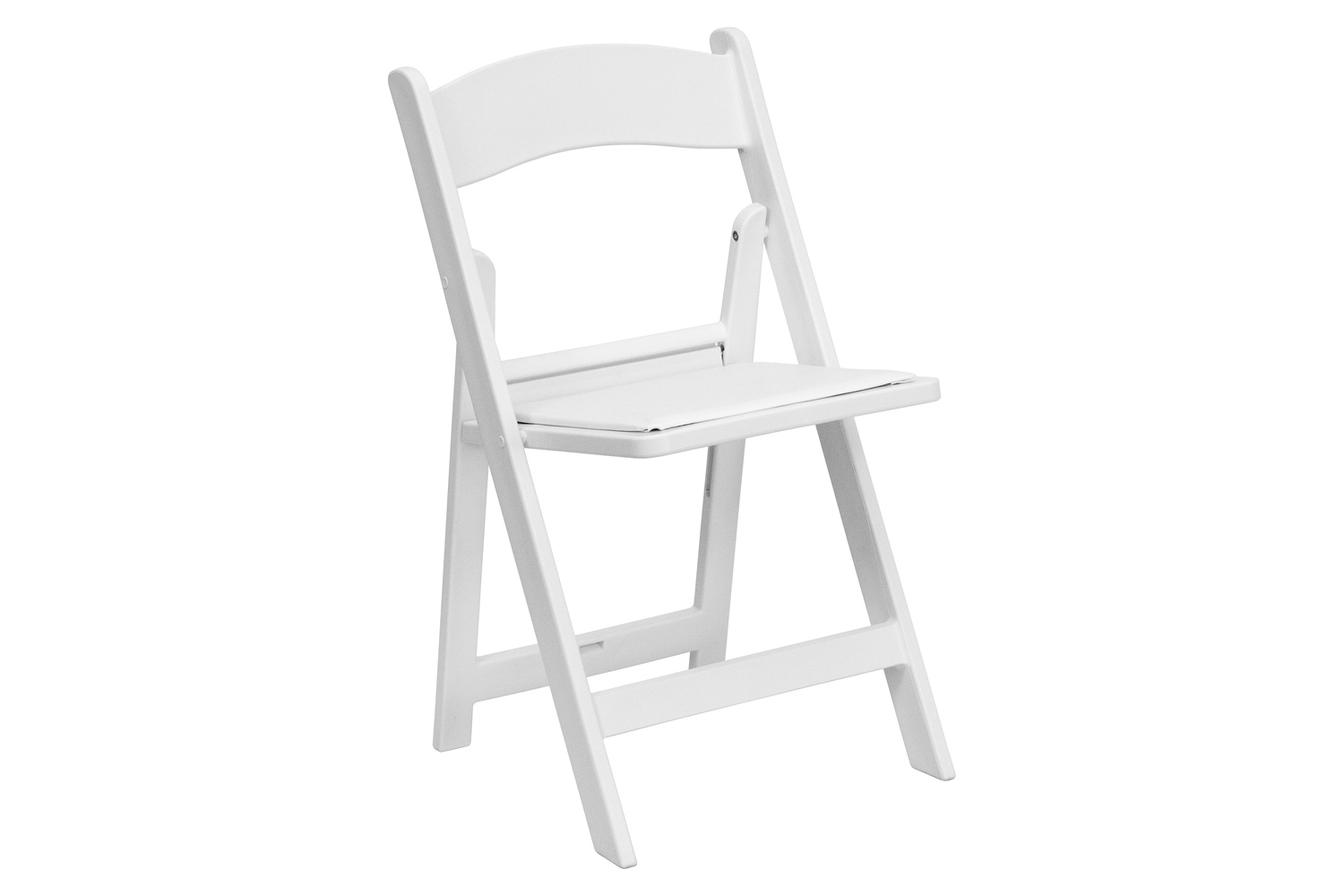 BLNK Hercules Resin Folding Chair - White