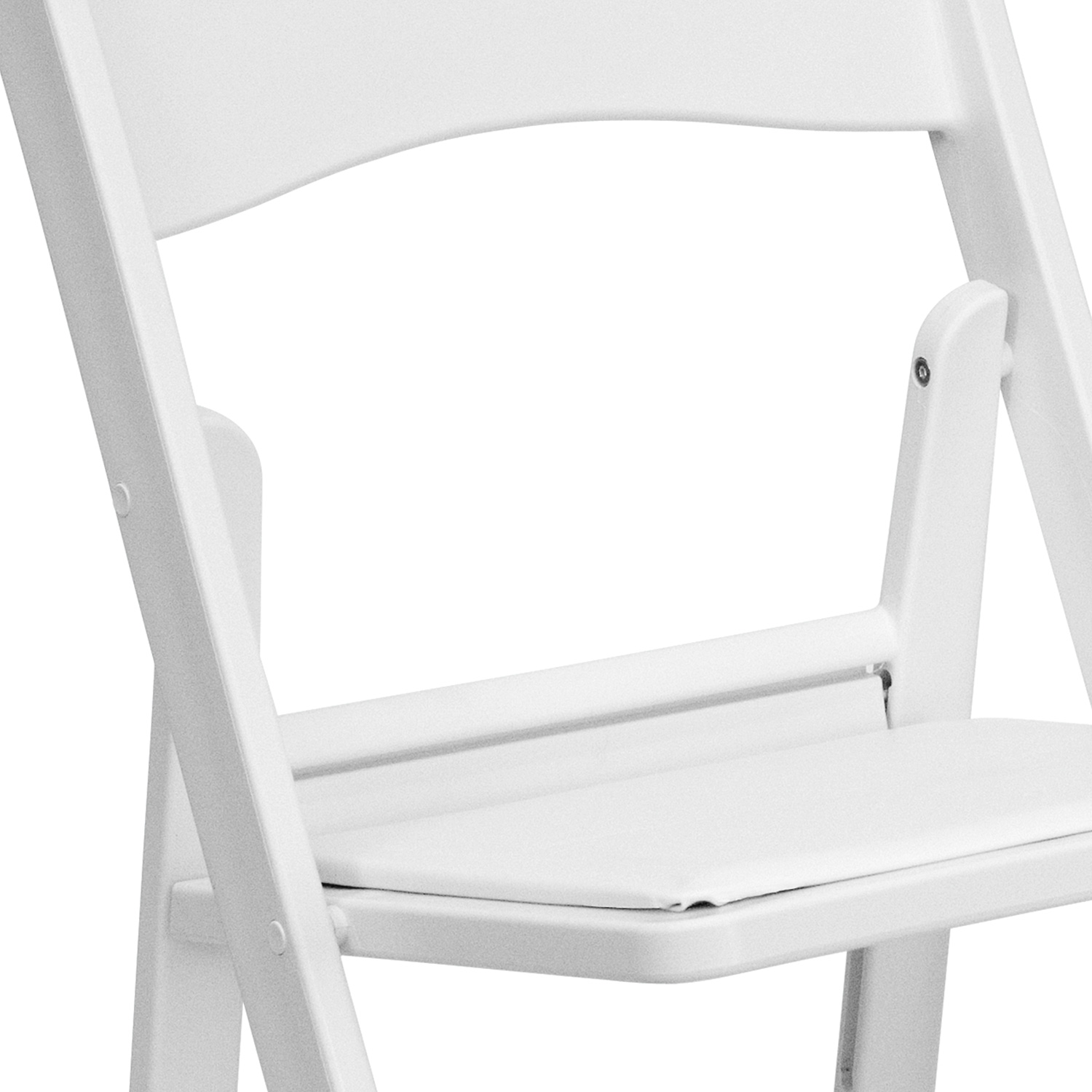 BLNK Hercules Resin Folding Chair - White